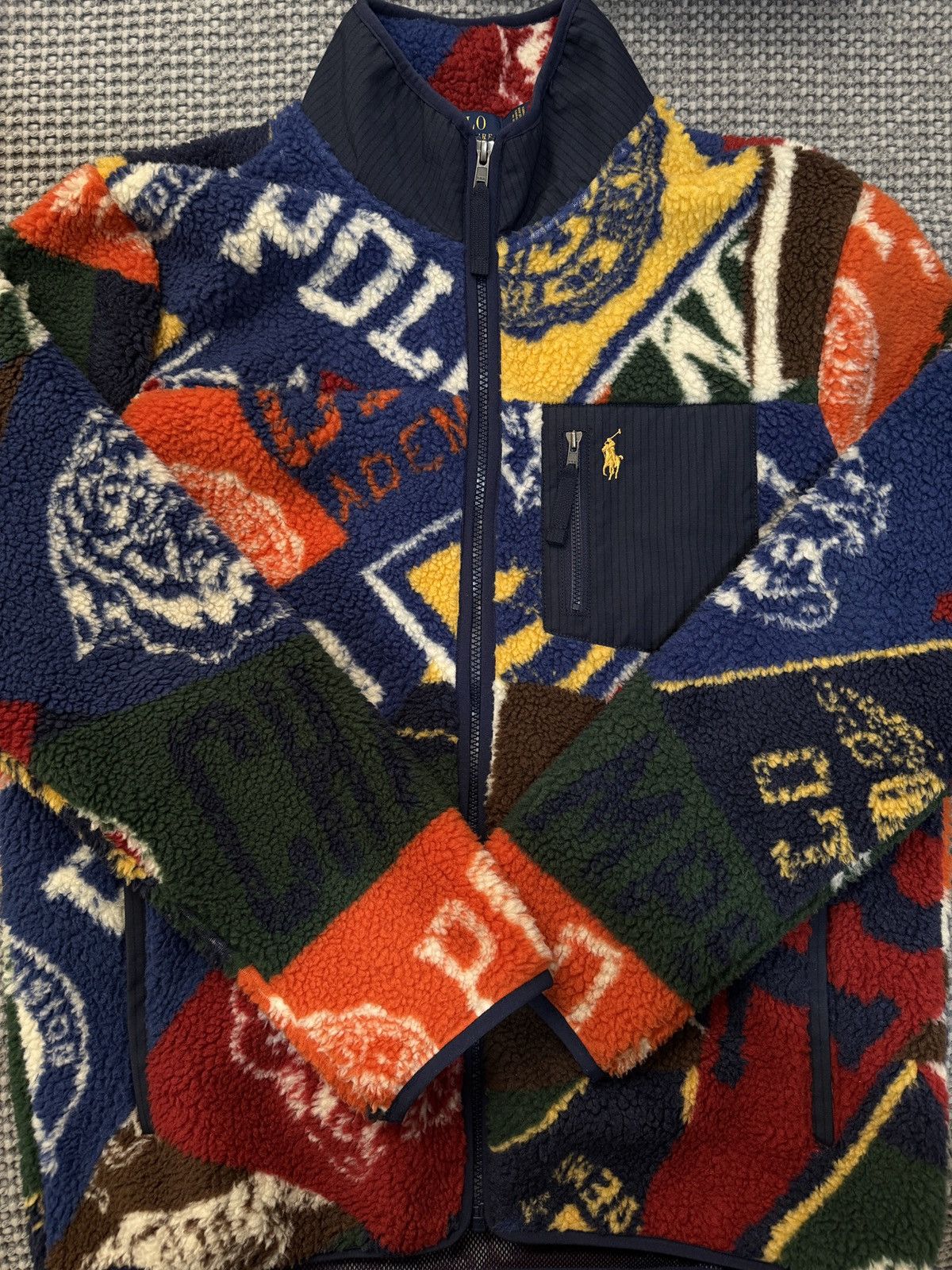 Polo Ralph Lauren POLO RALPH LAUREN VINTAGE POLAR FLEECE JACKET - SIZE M Size US M / EU 48-50 / 2 - 1 Thumbnail