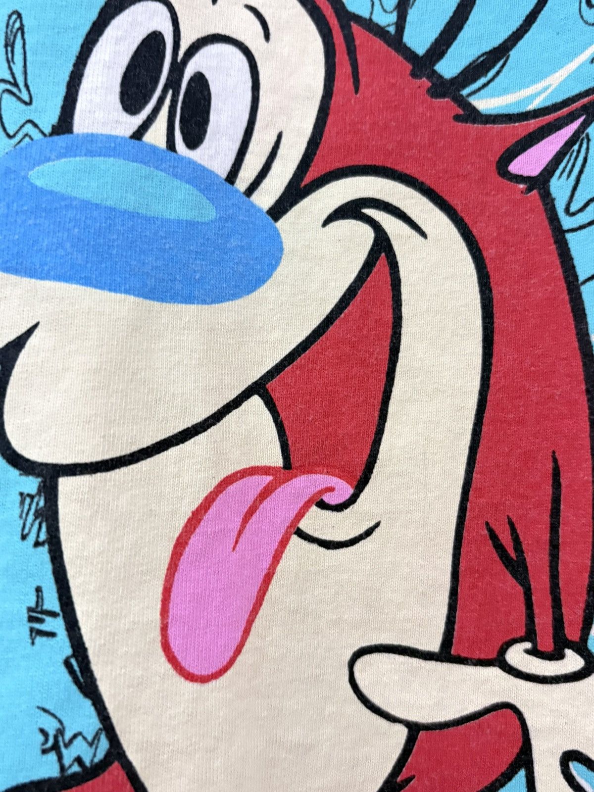 Vintage 90’s Ren & Stimpy Nickelodean Vintage Cartoon Tee Size US XL / EU 56 / 4 - 5 Thumbnail