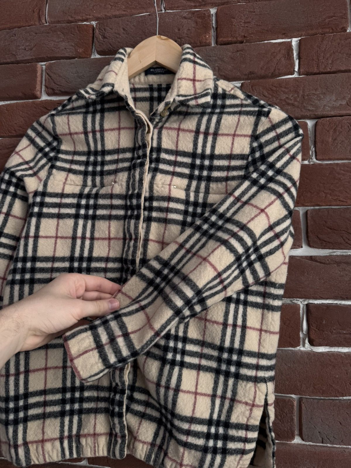 Burberry Burberry London Nova Check Button Up Shirt Hype Designer XL Size S / US 4 / IT 40 - 5 Thumbnail