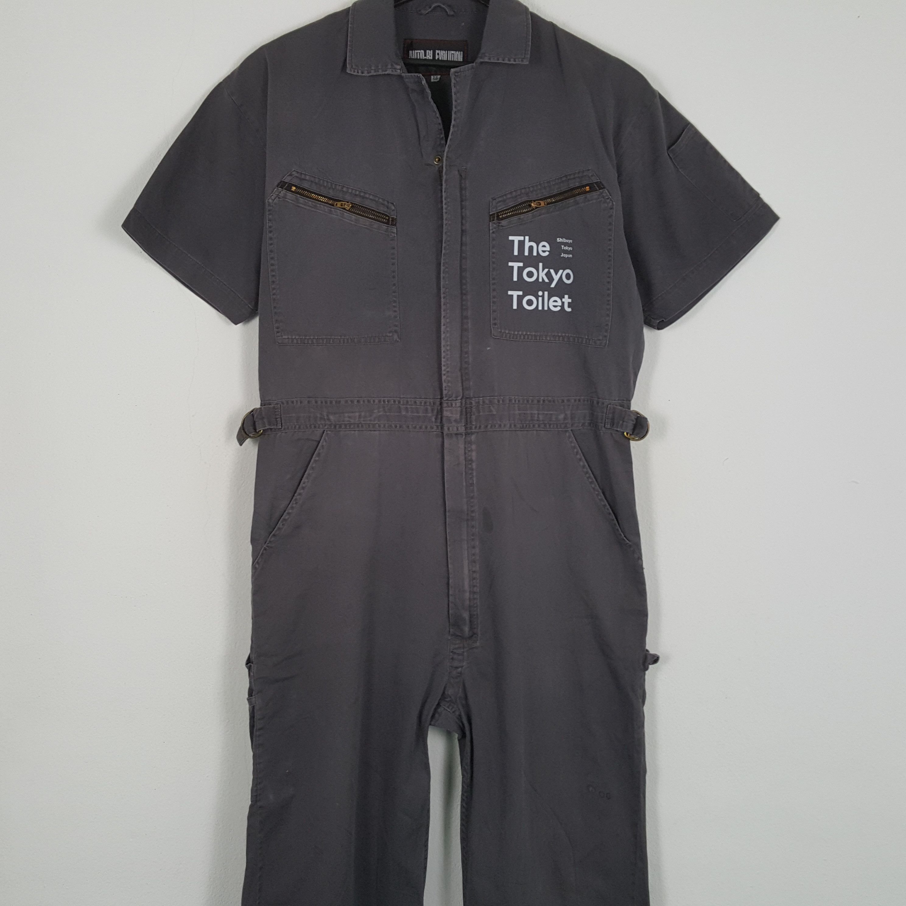 Japanese Brand × Vintage THE TOKYO TOILET Japanese Brand Custom Art Coverall Jacket Size US L / EU 52-54 / 3 - 5 Thumbnail