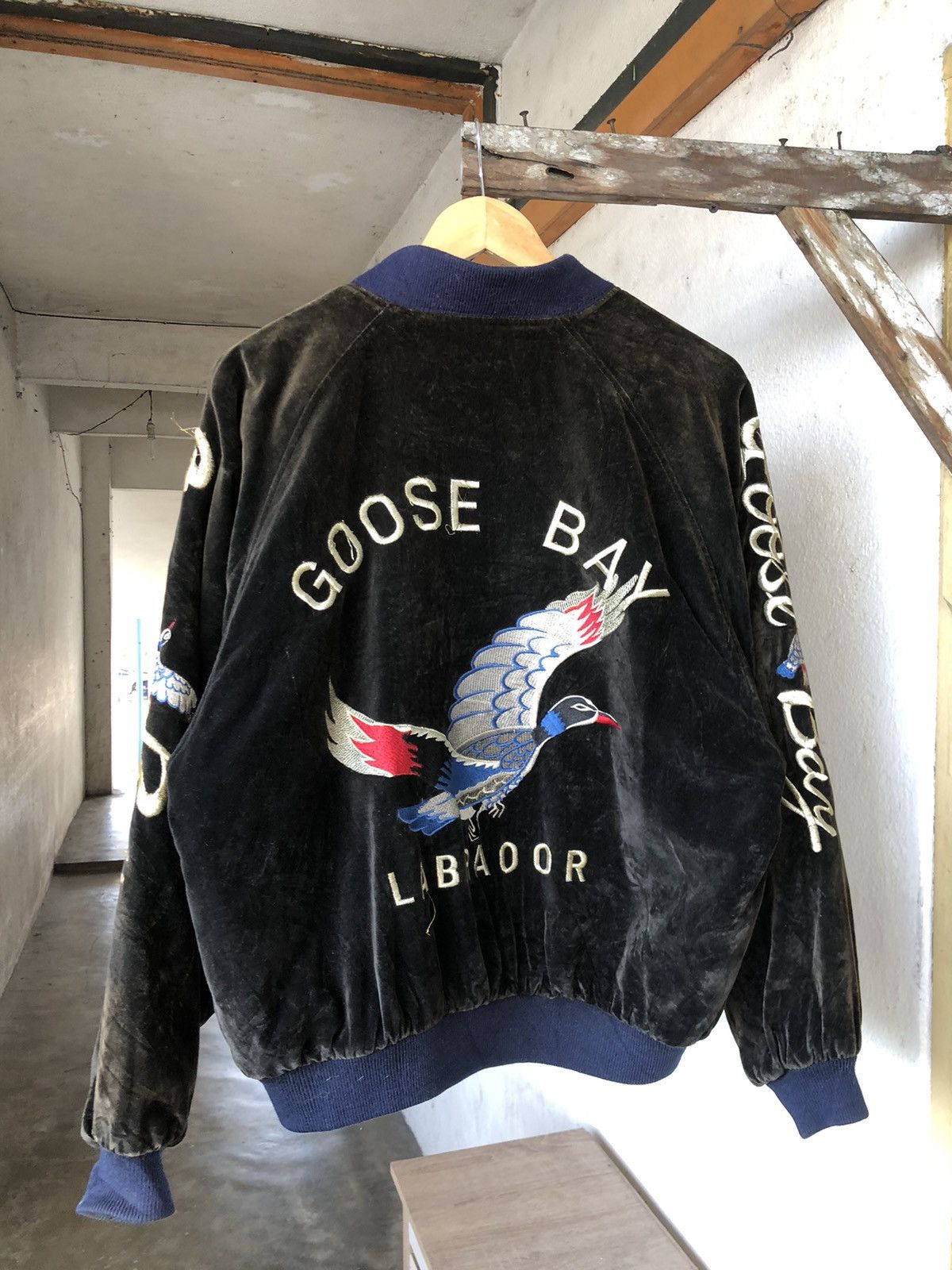 Vintage Vintage Sukajan Goose Bay by Modern Voice Size US M / EU 48-50 / 2 - 14 Thumbnail
