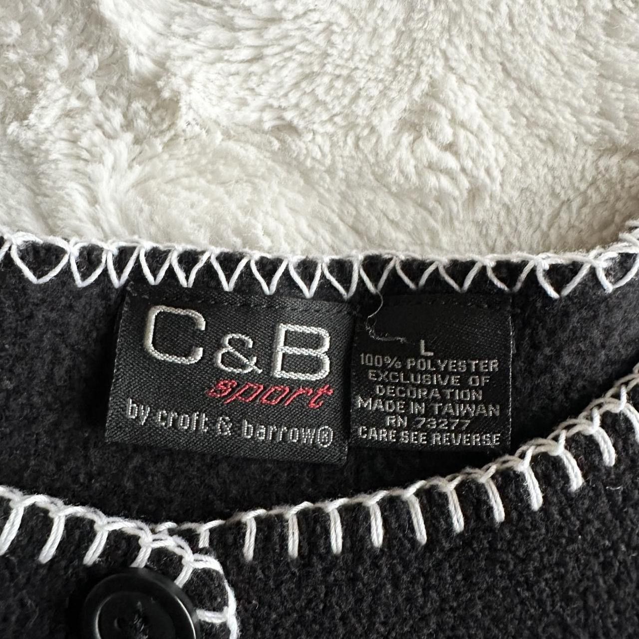 Other Vintage Moose Cardigan Sweater Womens L Black Snowflake Vtg Size L / US 10 / IT 46 - 8 Thumbnail