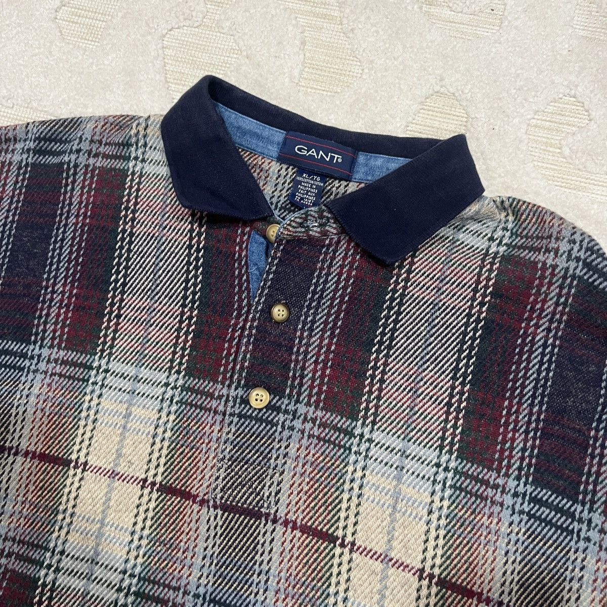 Gant Vintage GANT Sweater Polo Long Sleeve Shirt Size US XL / EU 56 / 4 - 1 Thumbnail