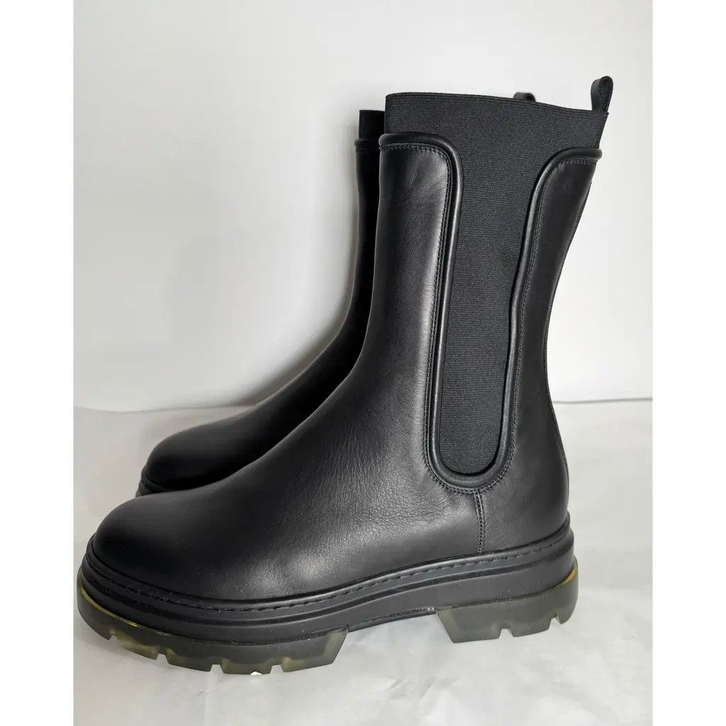 Max Mara Leather boots, Max Mara Size US 9 / IT 39 - 3 Thumbnail