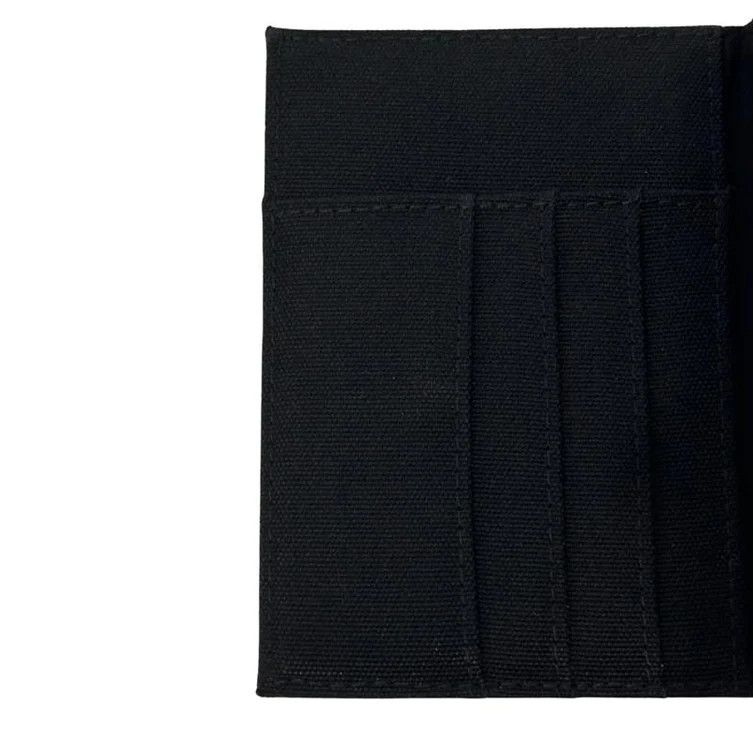 Burberry Burberry Canvas Passport Holder Black Size ONE SIZE - 4 Thumbnail