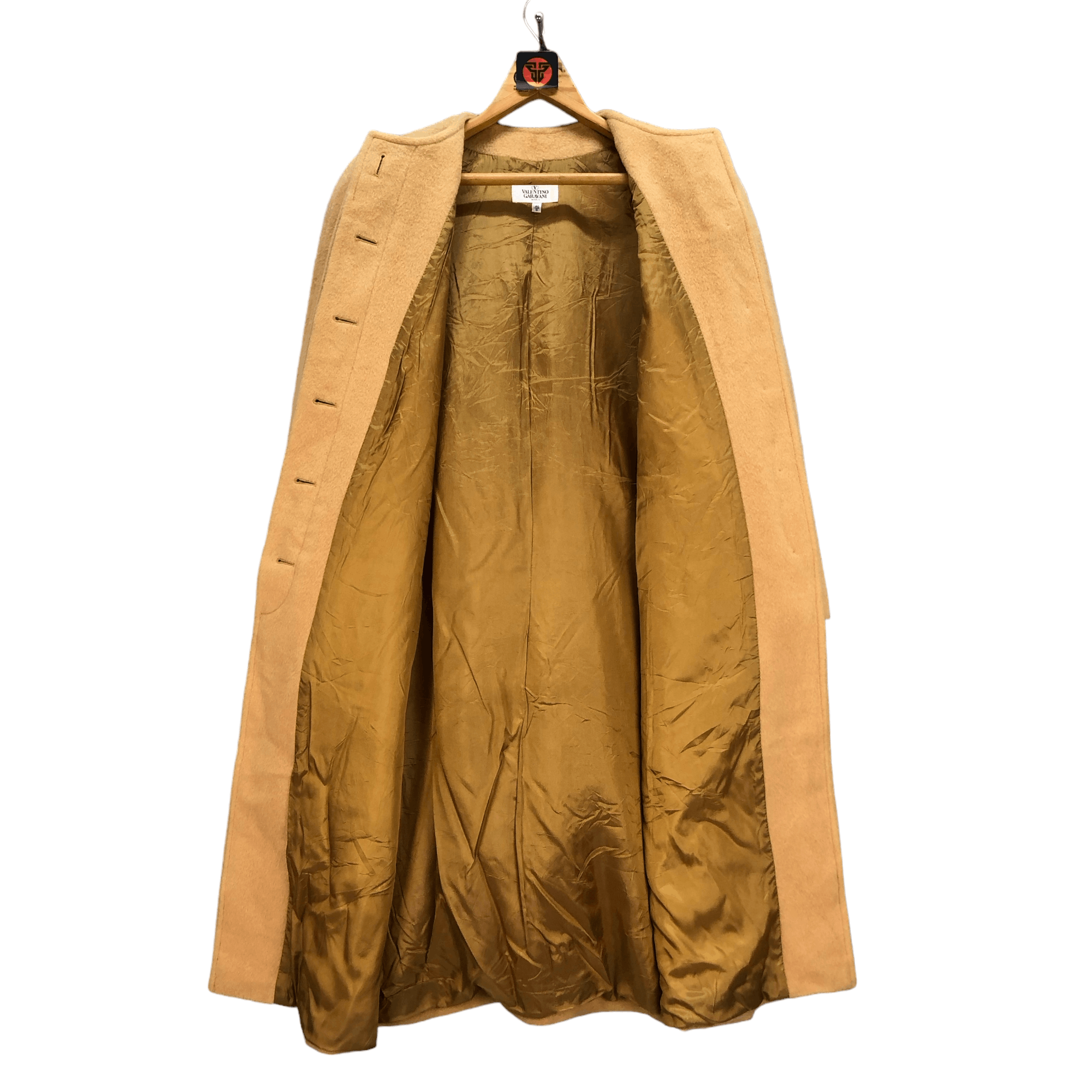 Valentino VALENTINO GARAVANI MISS V MOHAIR WOOL LONG COAT #6849-91 Size S / US 4 / IT 40 - 6 Thumbnail