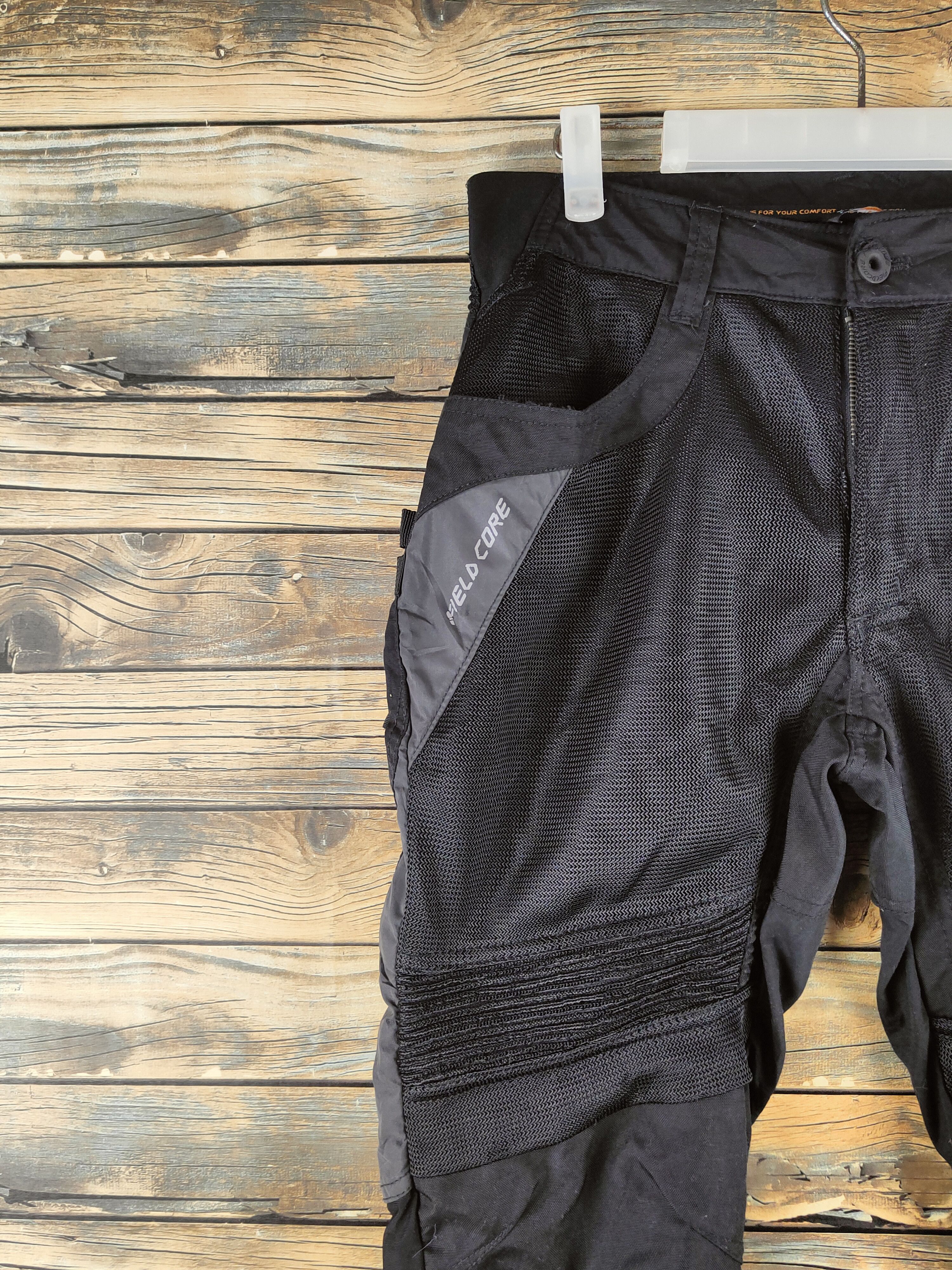 Japanese Brand DL Cordura FieldCore bikers Black cargo Sweatpants #S2893 Size US 30 / EU 46 - 4 Thumbnail