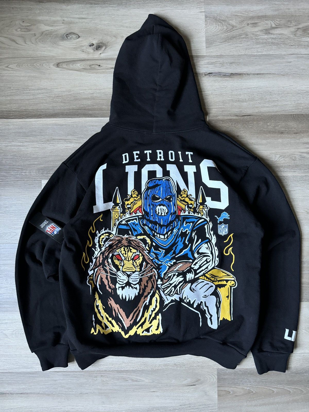 NFL × Warren Lotas Warren Lotas New Black Detroit Lions NFL × Warren Lotas Warren Lotas New Black Detroit Lions