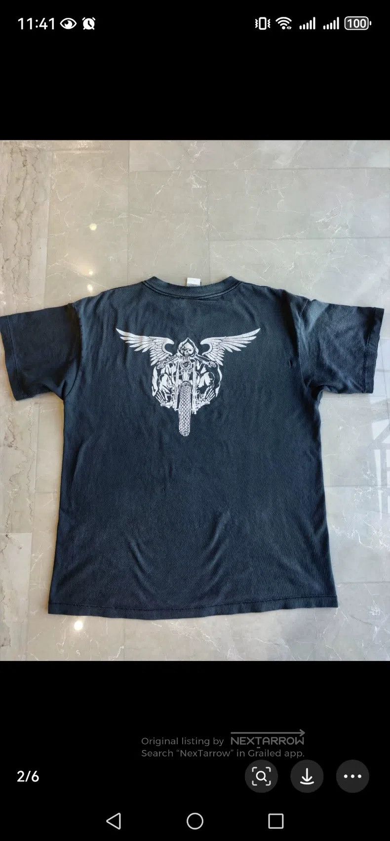 Saint Michael Saint Michael Washed and Worn T-Shirt Size US L / EU 52-54 / 3 - 4 Thumbnail