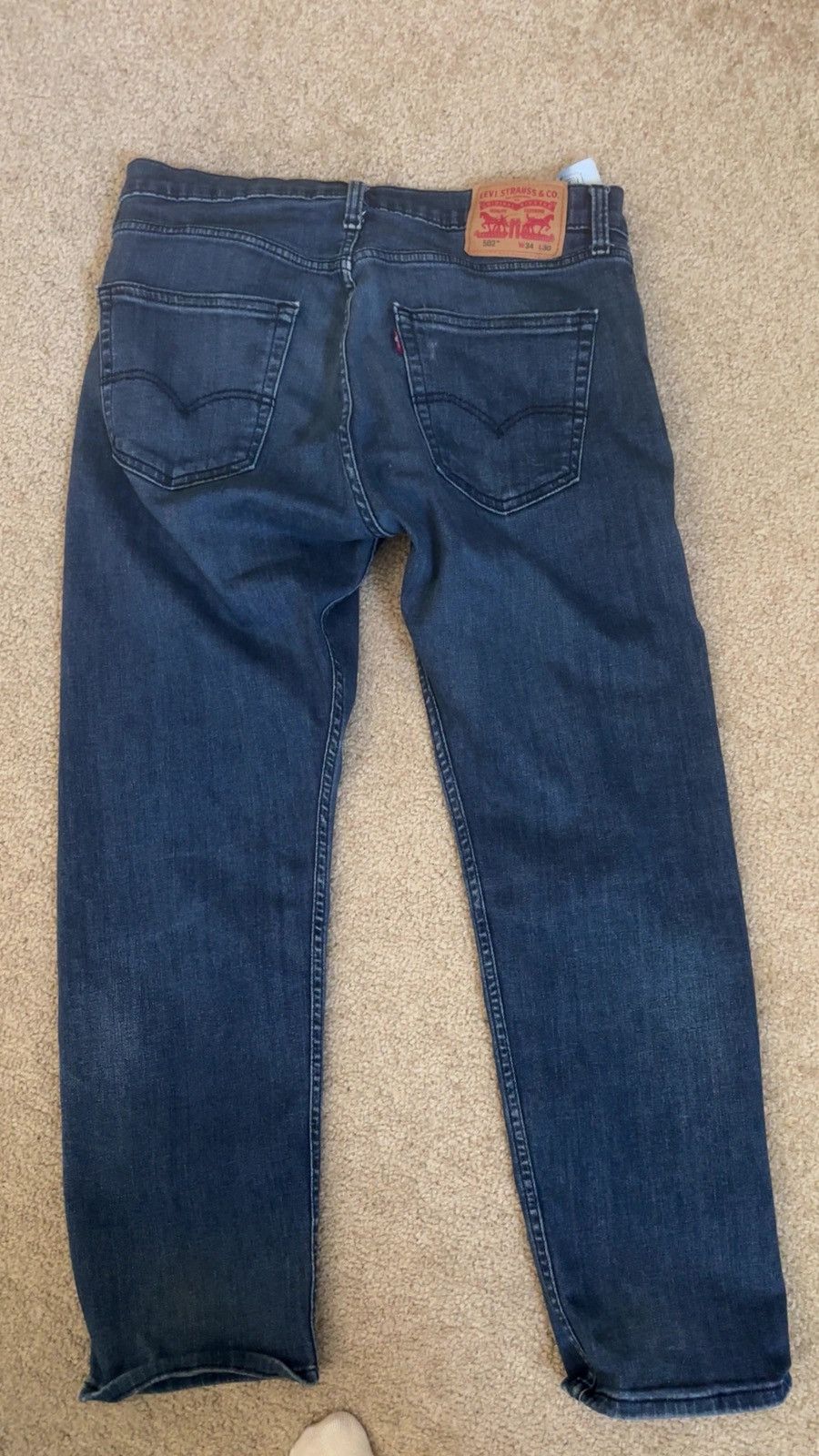 Levi's Mens levi’s 502 jeans Size US 34 / EU 50 - 1 Thumbnail
