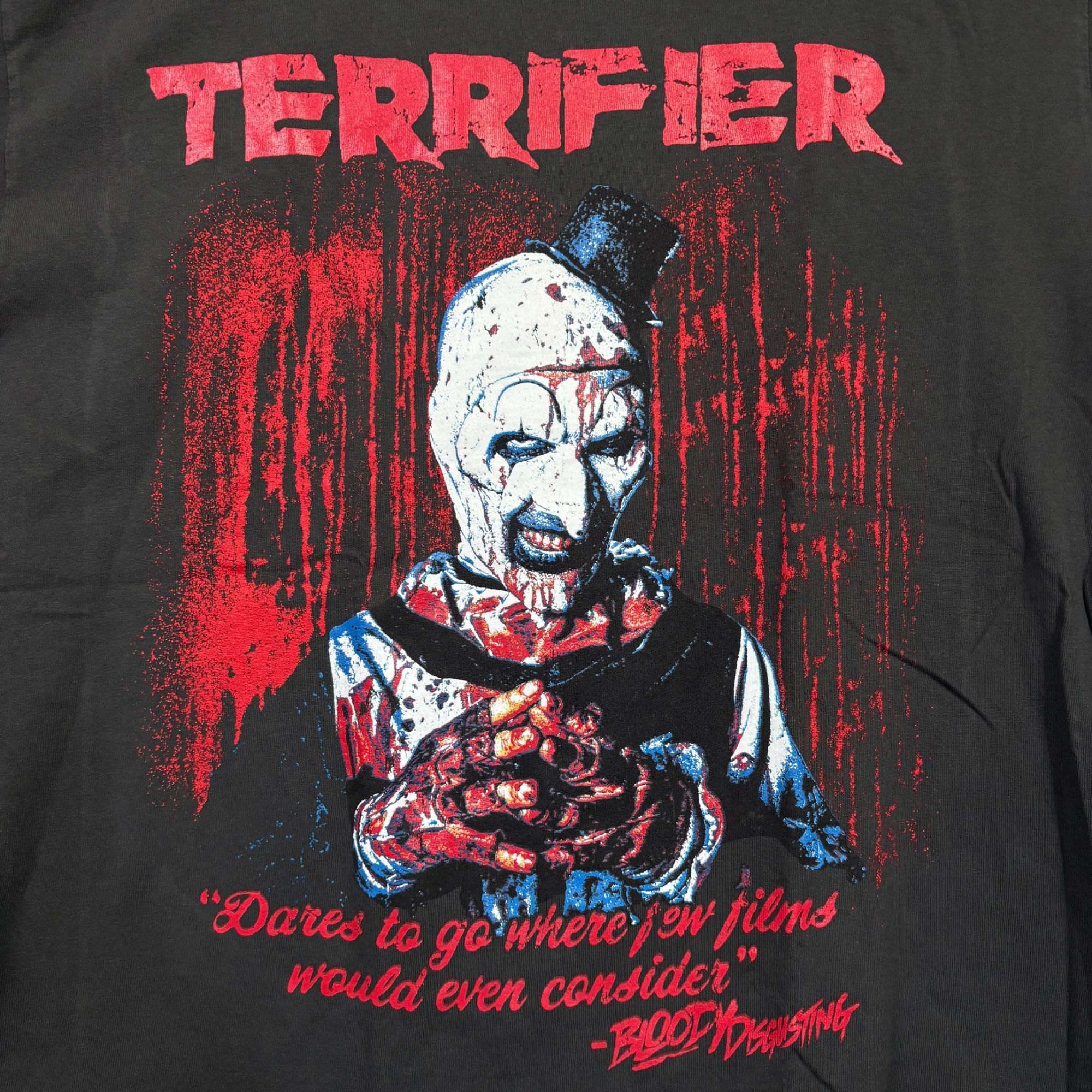 Ripple Junction Bloody Disgusting x Terrifier Art the Clown Laughing Tee M Size US M / EU 48-50 / 2 - 2 Thumbnail