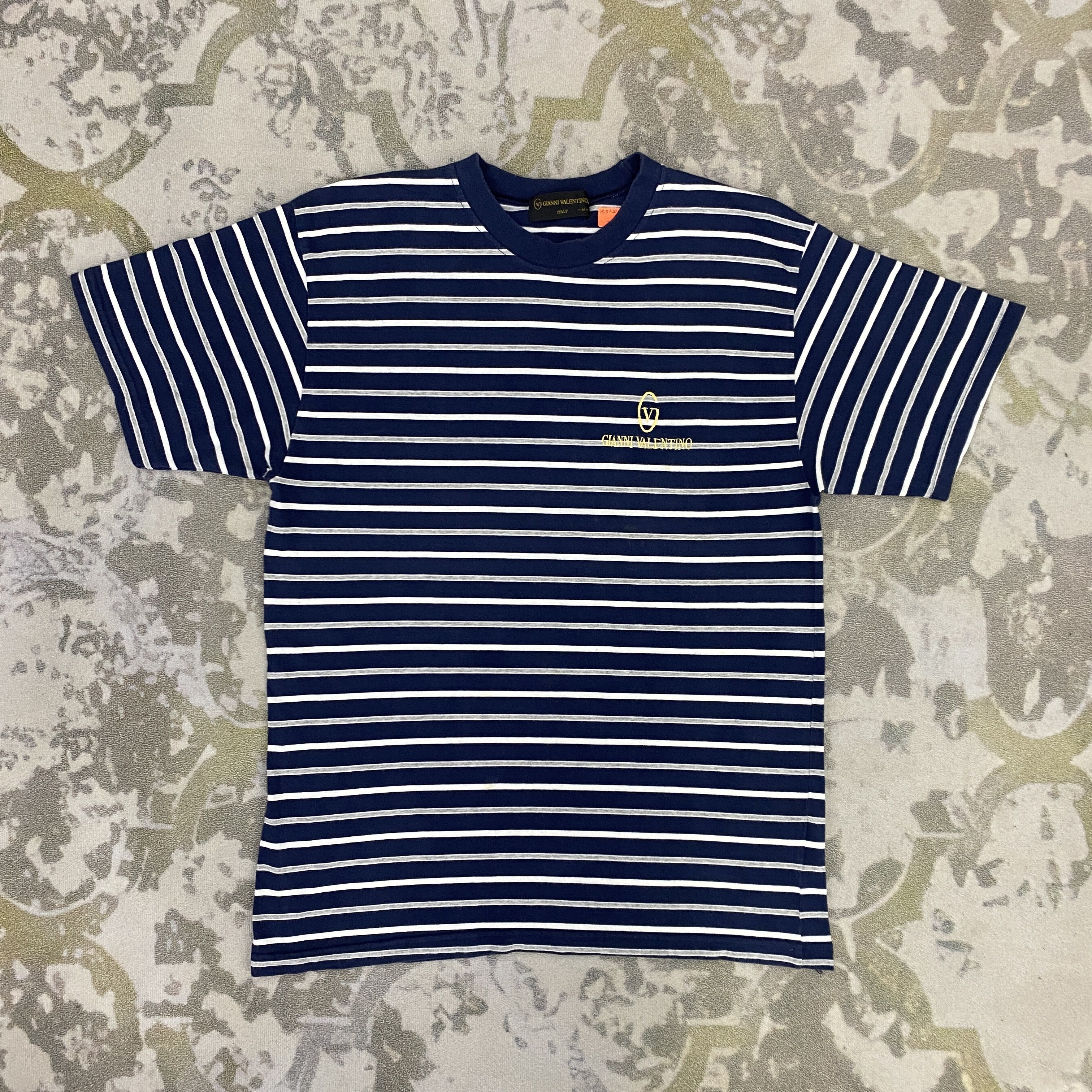Tシャツ・カットソー VALENTINO Embroidered stretch linen blend t-shirt Valentino Garavani Embroidered Stretch Linen Blend T-Shirt