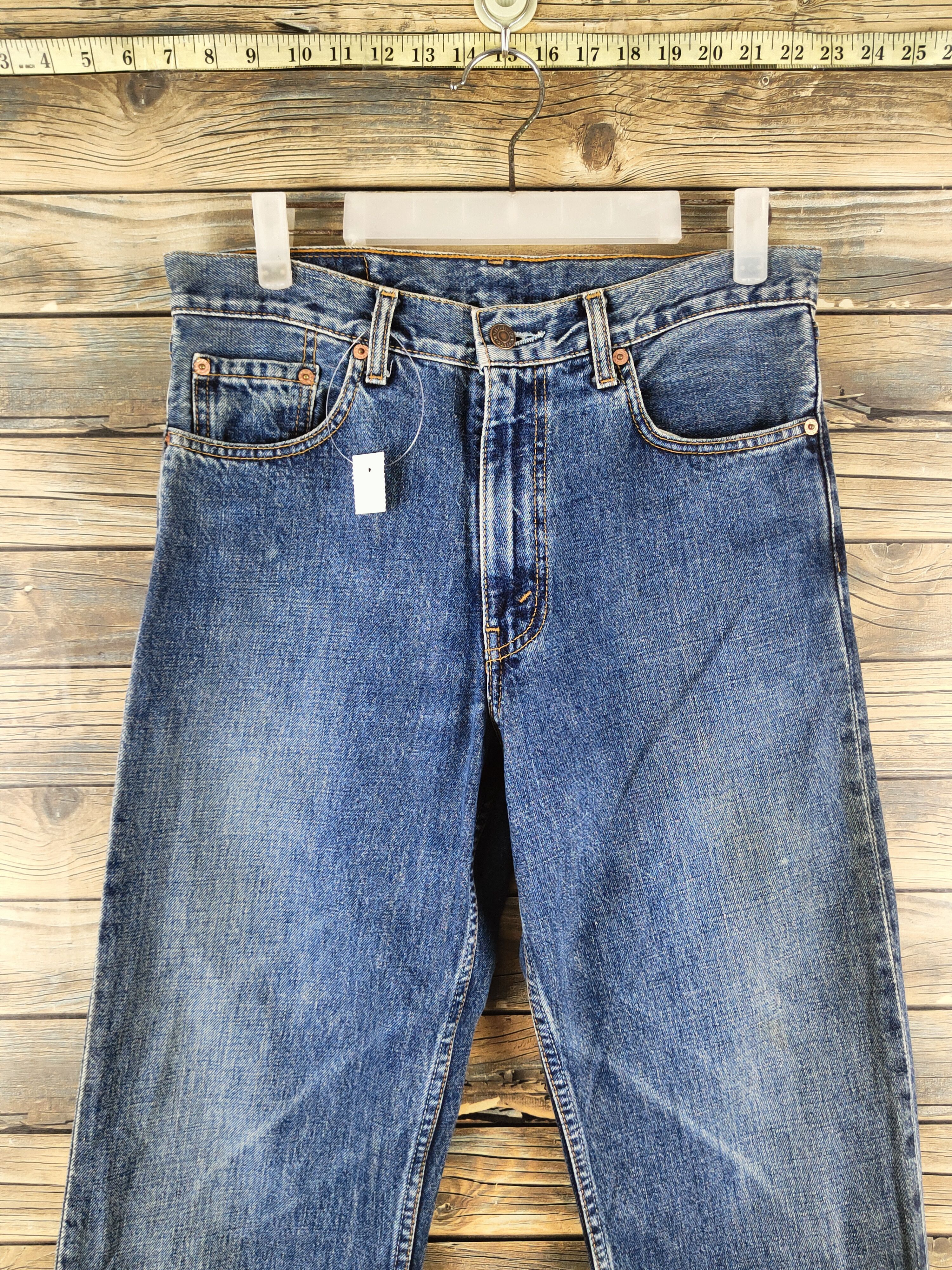 Levi's Levi's Blue Distressed Ripped Jeans #S2815 Size US 30 / EU 46 - 2 Thumbnail
