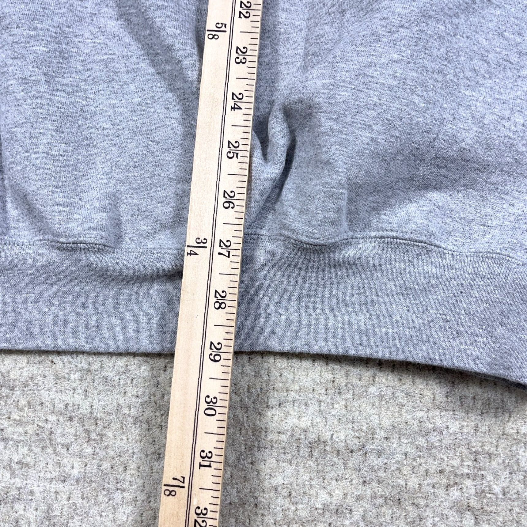 Carhartt VINTAGE Carhartt Hoodie Men M Medium Heather Gray Pullover Sweatshirt Work Zip Crew Neck All Seasons Hooded Solid Gray 90s Style Mens Size US M / EU 48-50 / 2 - 6 Thumbnail