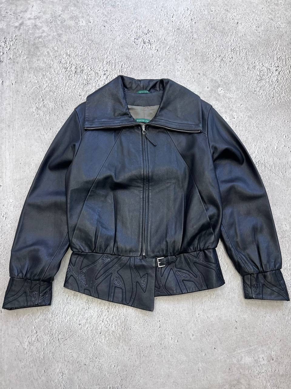 If Six Was Nine × Japanese Brand × Le Grande Bleu (L.G.B.) Japanese Brand Avant-Garde Leather Jacket Size US M / EU 48-50 / 2 - 1 Thumbnail