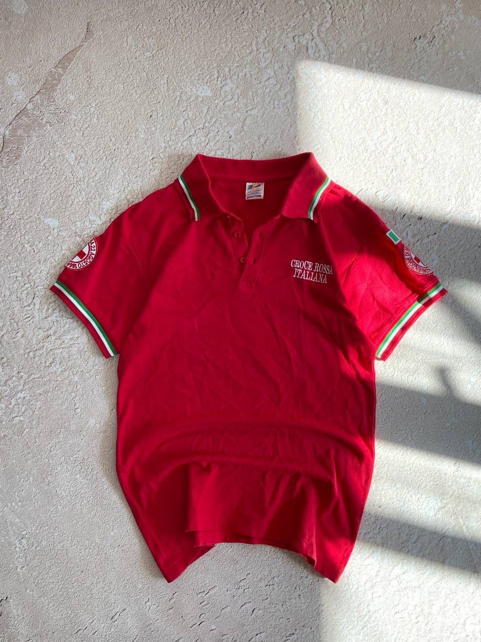Polo Ralph Lauren × Vintage Polo Ralph Lauren style Italy distressed rugby polo Size US M / EU 48-50 / 2 - 1 Thumbnail