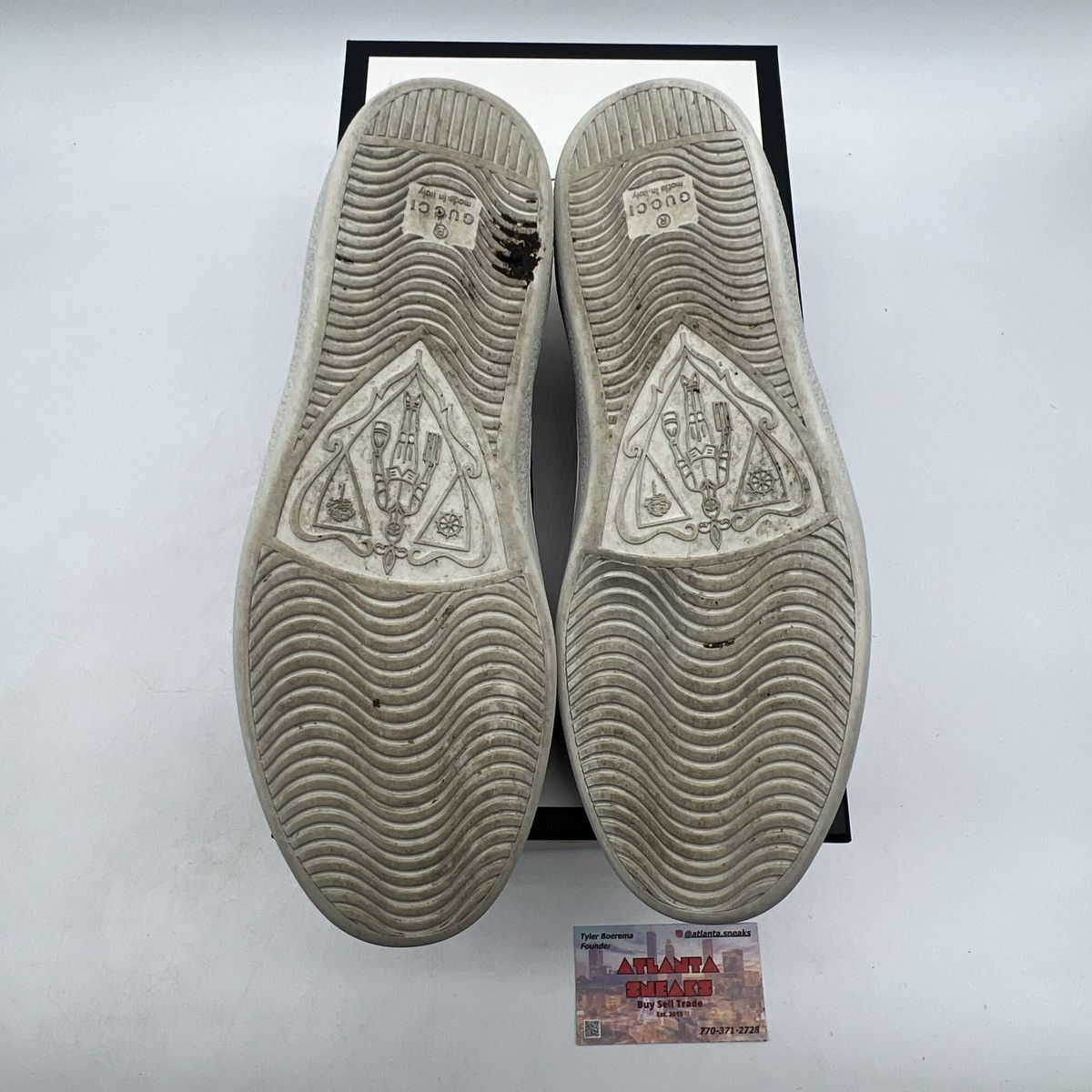 Gucci Gucci ace gg supreme black grey Size US 7.5 / EU 40-41 - 8 Thumbnail