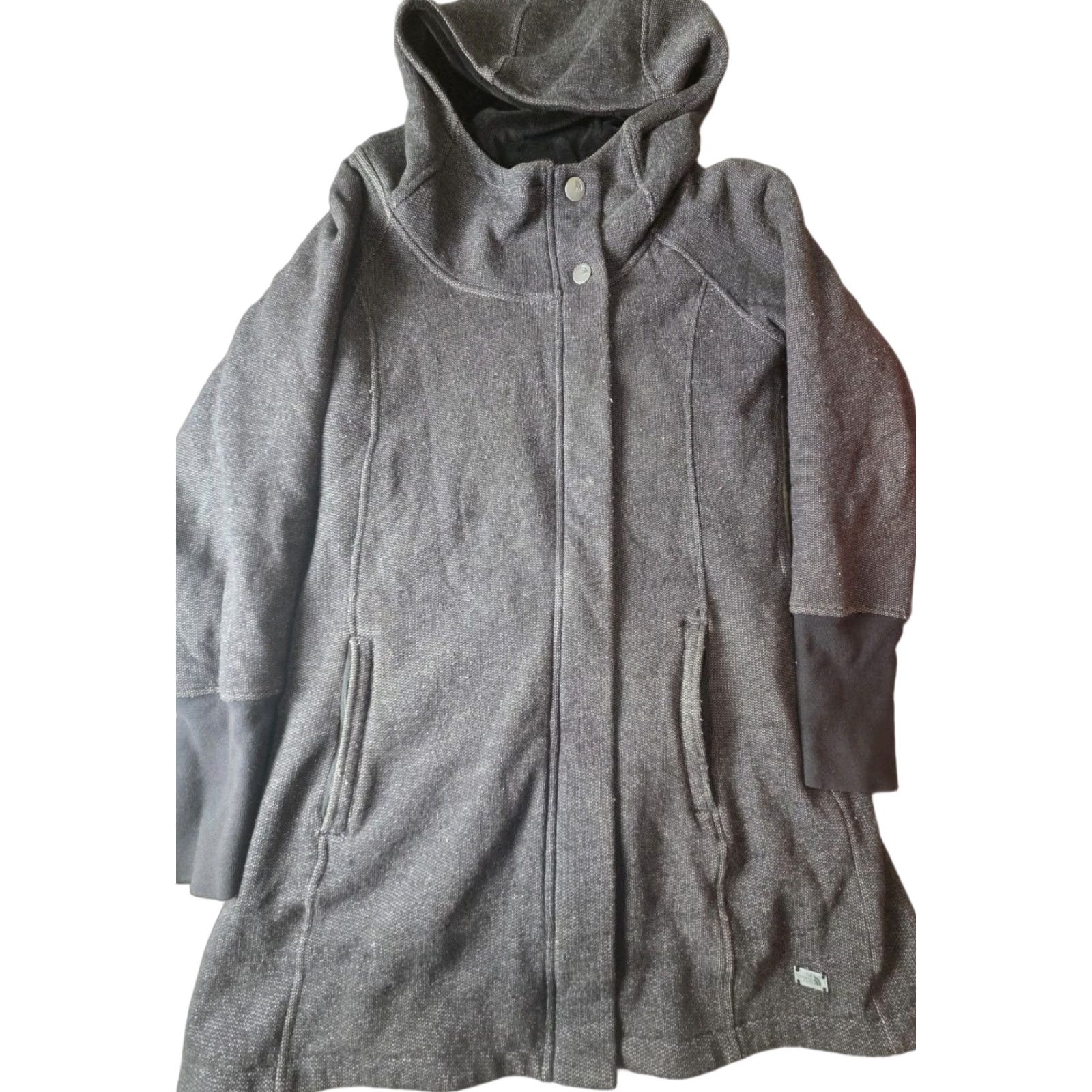 The North Face The North Face Coat Women Parka Quilted Faux Fur Lined Gray Black Medium M Women Coat Parka Gray The North Face Regular Size M / US 6-8 / IT 42-44 - 1 Thumbnail