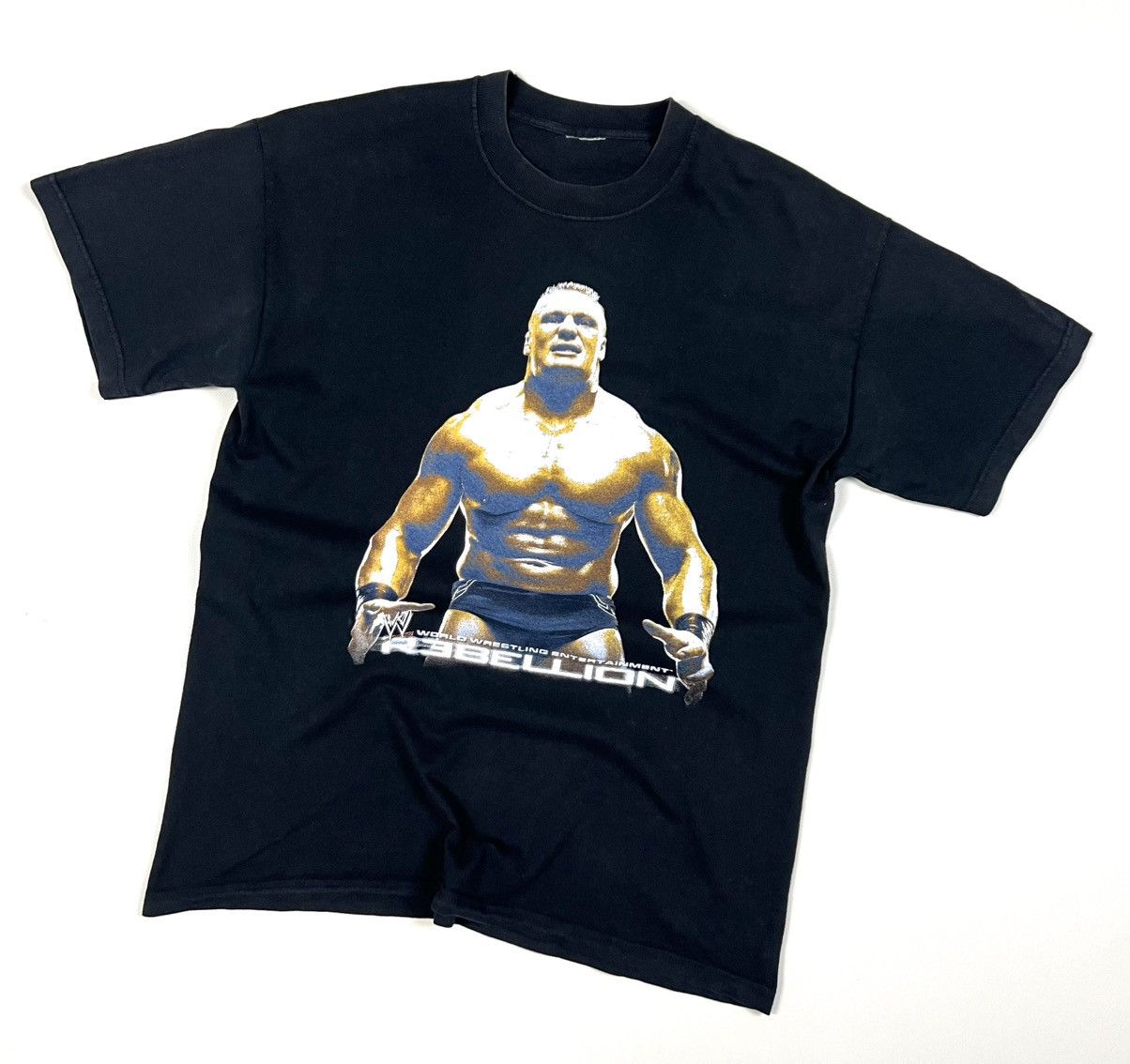 Vintage × WWE × WWF Vintage WWE Brock Lesnar European Tour 2002 WWE T Shirt M/L Size US M / EU 48-50 / 2 - 1 Thumbnail