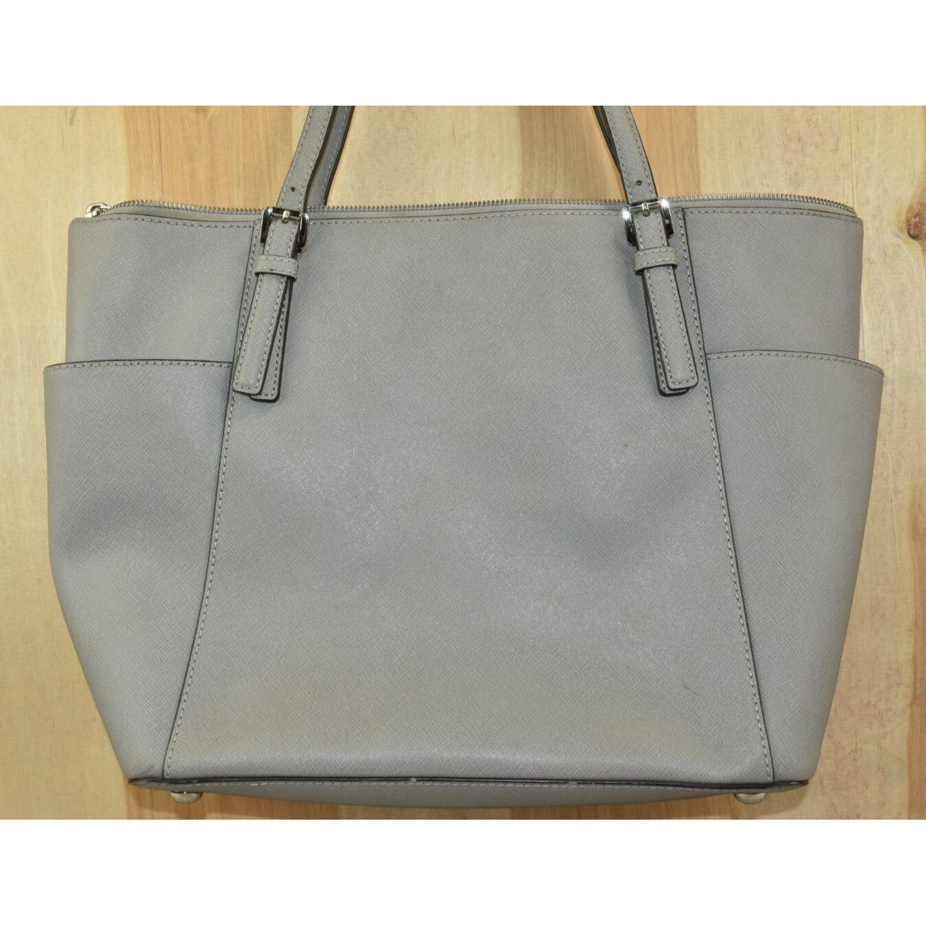 Michael Kors Michael Kors Jet Set Top Zip Tote Saffiano Leather Gray Shou Size ONE SIZE - 5 Thumbnail