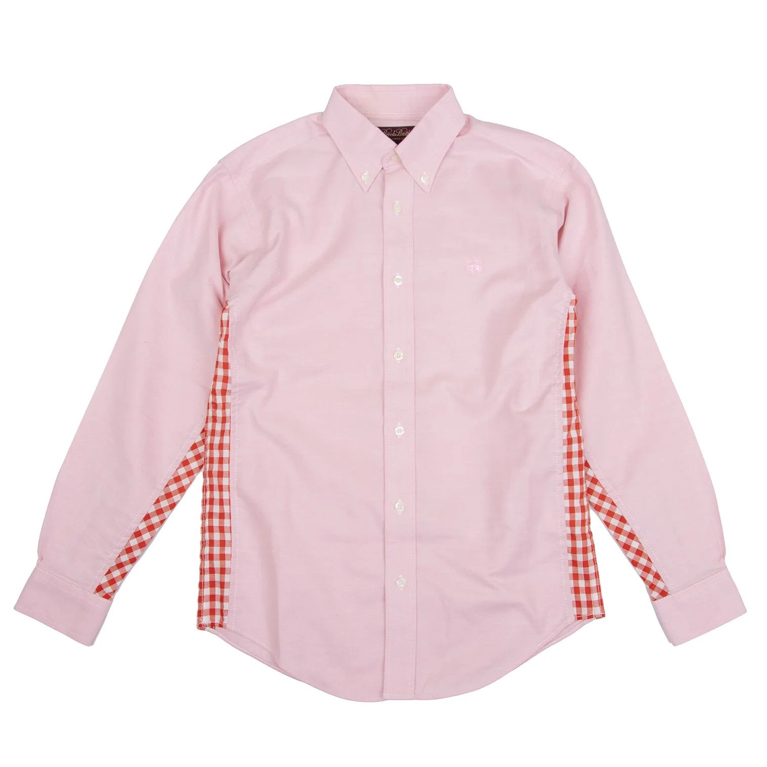 Checkered Button Down Shirt in Pink and Others M