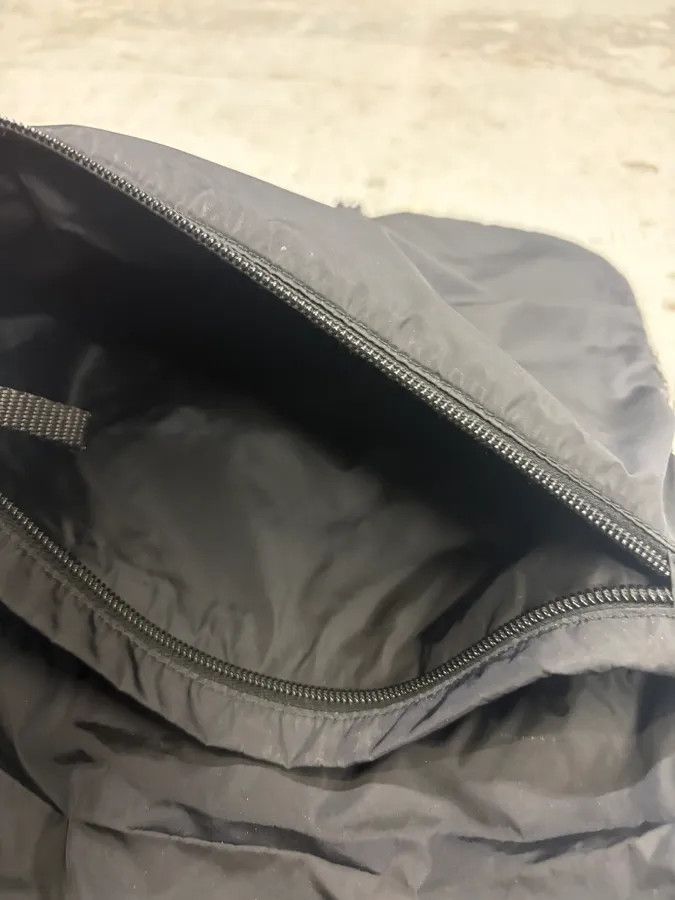 Prada 2000s Prada Black Linea Rossa Nylon Shoulder Bag Size ONE SIZE - 11 Thumbnail