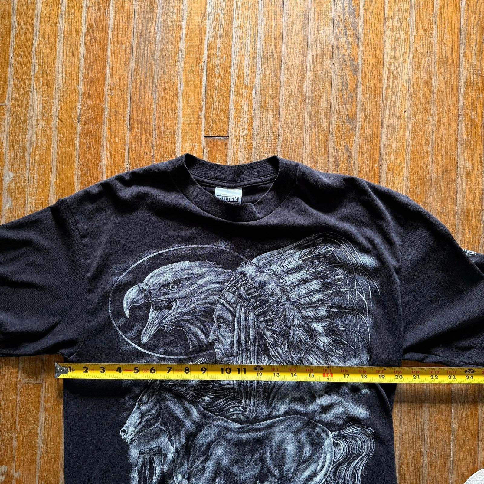 Tultex Vintage Tultex Peck Springhill Native American Eagle Animal Size US L / EU 52-54 / 3 - 6 Thumbnail