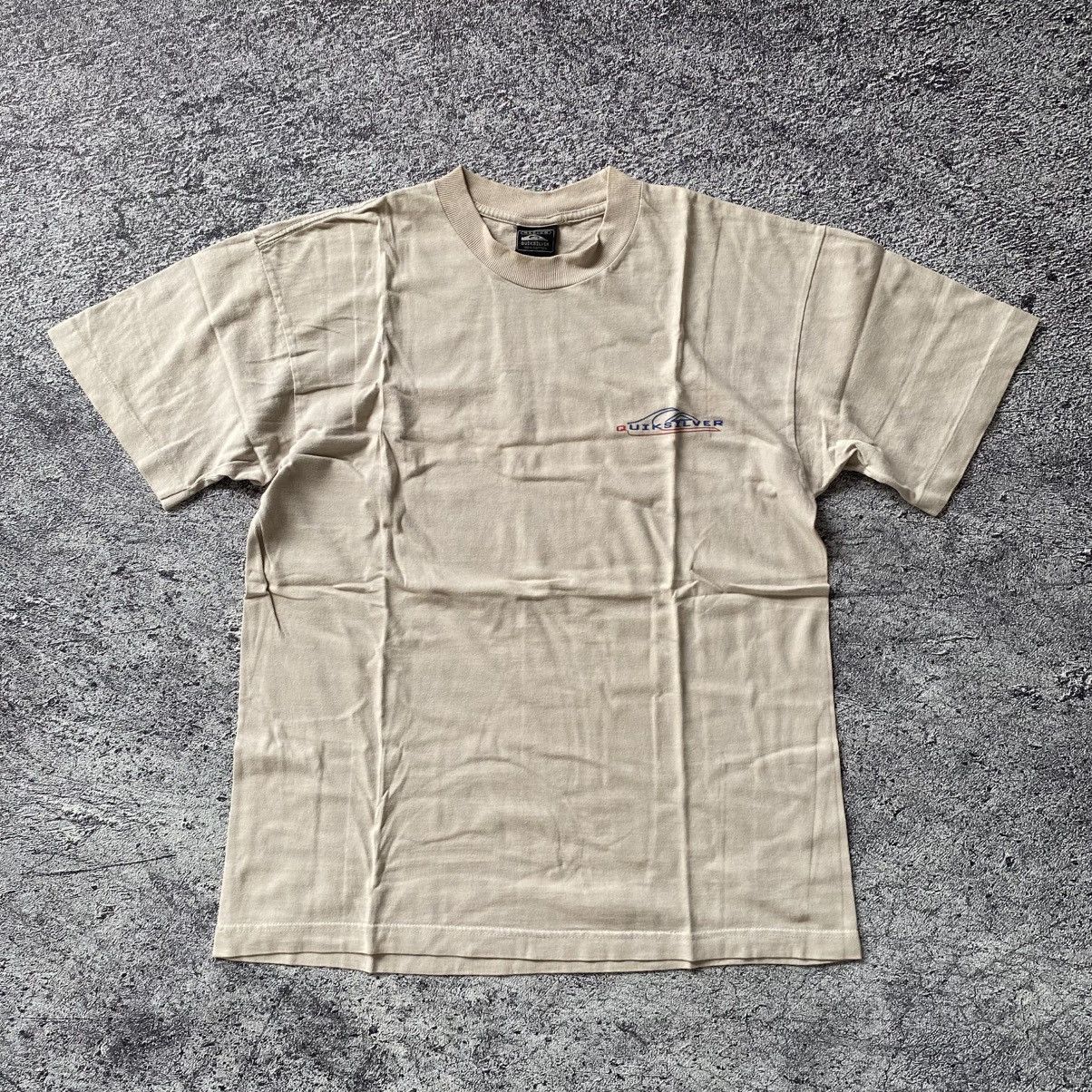 Quicksilver × Quiksilver 💥SOLD💥Vintage Quiksilver Logo Tshirt Size US M / EU 48-50 / 2 - 2 Thumbnail