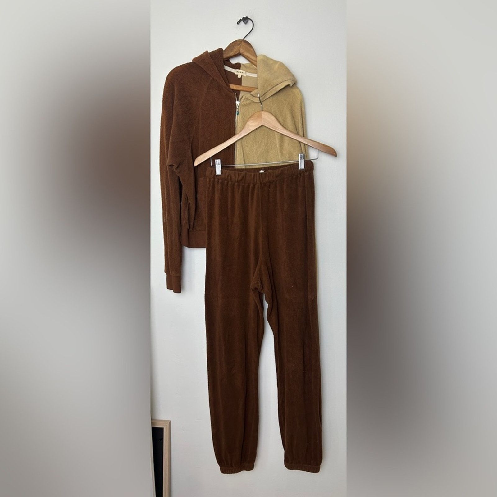 DONNI. Donni Terry Duo Sweatsuit Size 27" / US 4 / IT 40 - 2 Thumbnail