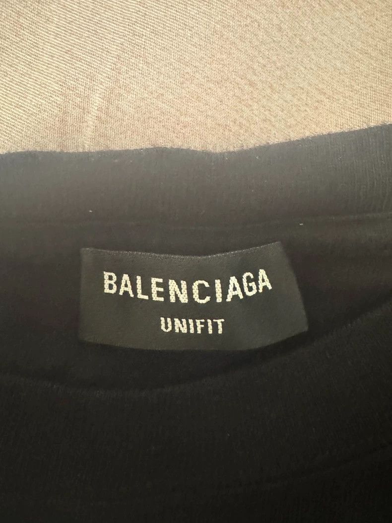 Balenciaga Balenciaga Letter Print Crew Neck Short Sleeve T-Shirt Loo Size US M / EU 48-50 / 2 - 2 Thumbnail