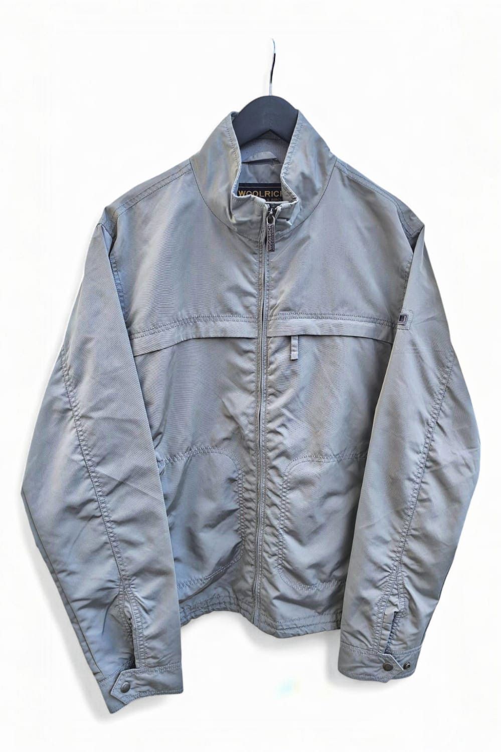 Woolrich Woolen Mills woolrich luxury metallic grey light jacket Size US L / EU 52-54 / 3 - 3 Thumbnail