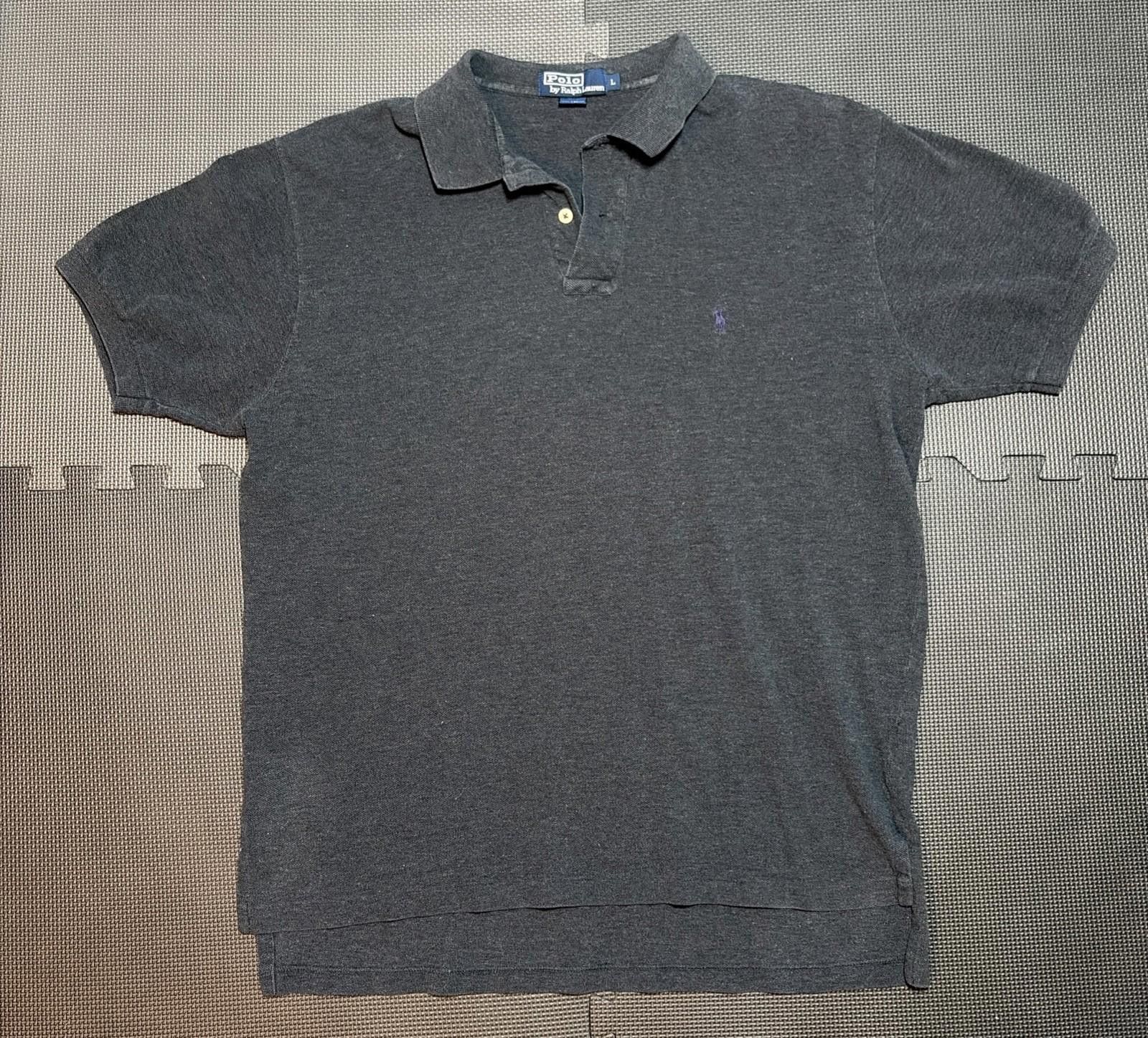Polo Ralph Lauren Polo Ralph Lauren Polo Shirt Mens Large Black Vintage Y2K Size US L / EU 52-54 / 3 - 1 Thumbnail