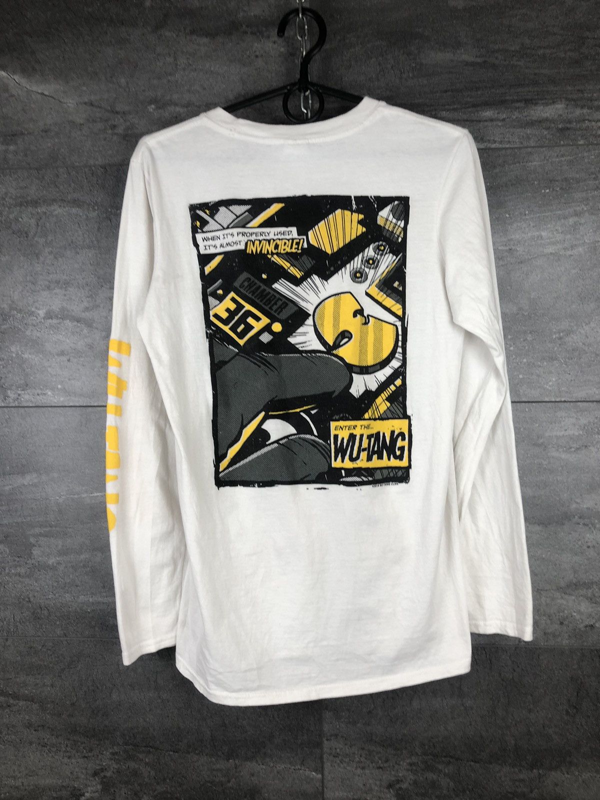 Wu Tang Clan Invincible Longsleeve T-Shirt Rare Size S