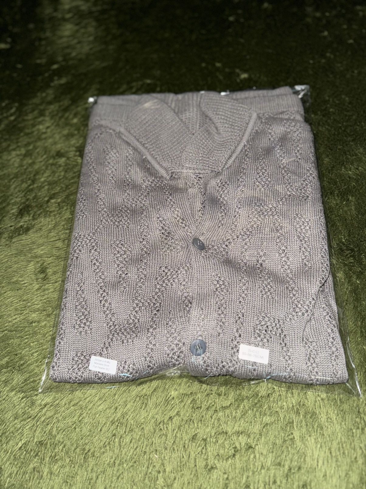 A Ma Maniere × Jordan Brand [L] Jordan x A Ma Maniére Half Shirt Flat Pewter Size US L / EU 52-54 / 3 - 11 Thumbnail