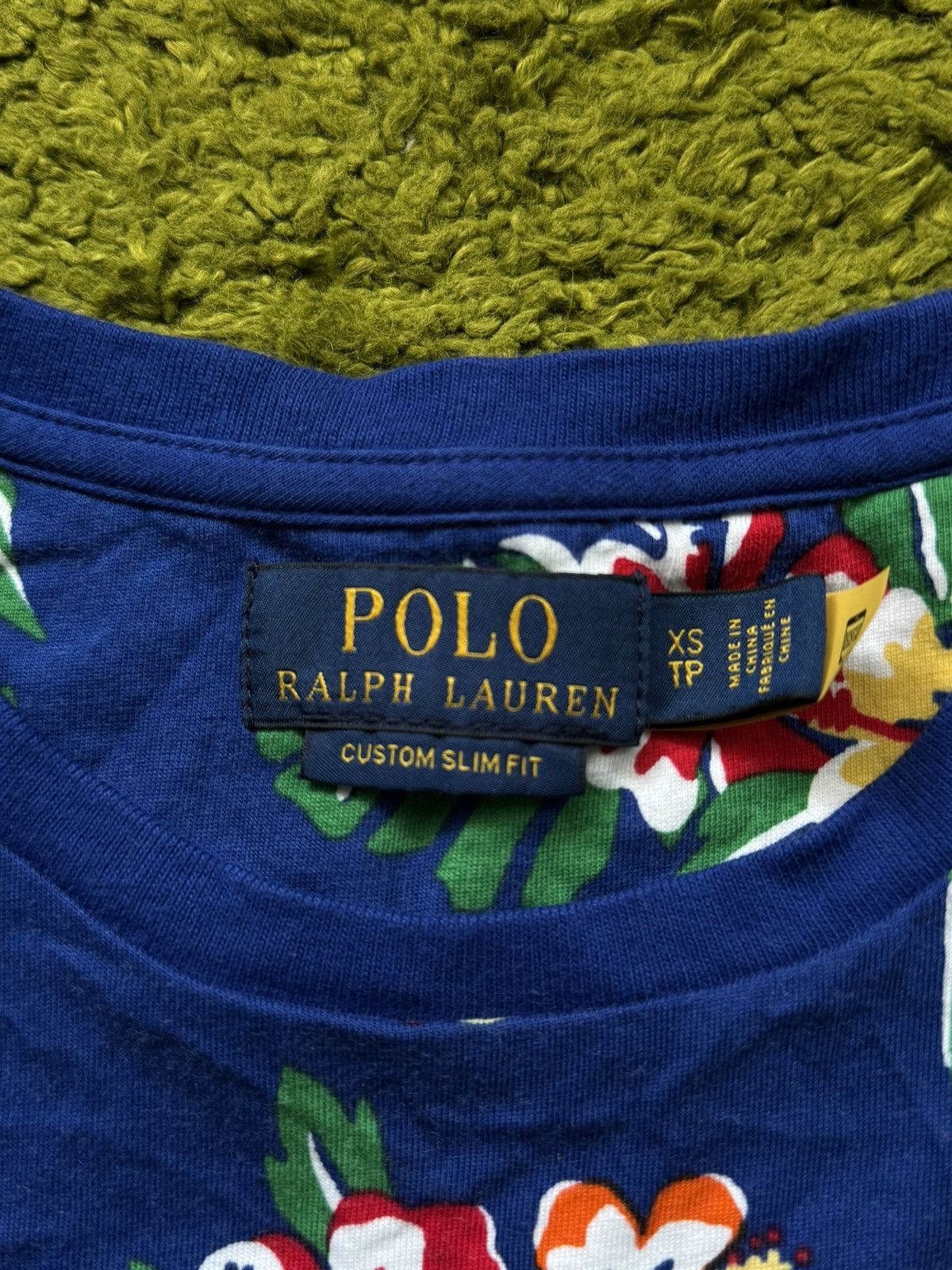 Polo Ralph Lauren 🧸 Polo Bear by Ralph Lauren Hawaiian pattern t-shirt Size US XS / EU 42 / 0 - 5 Thumbnail