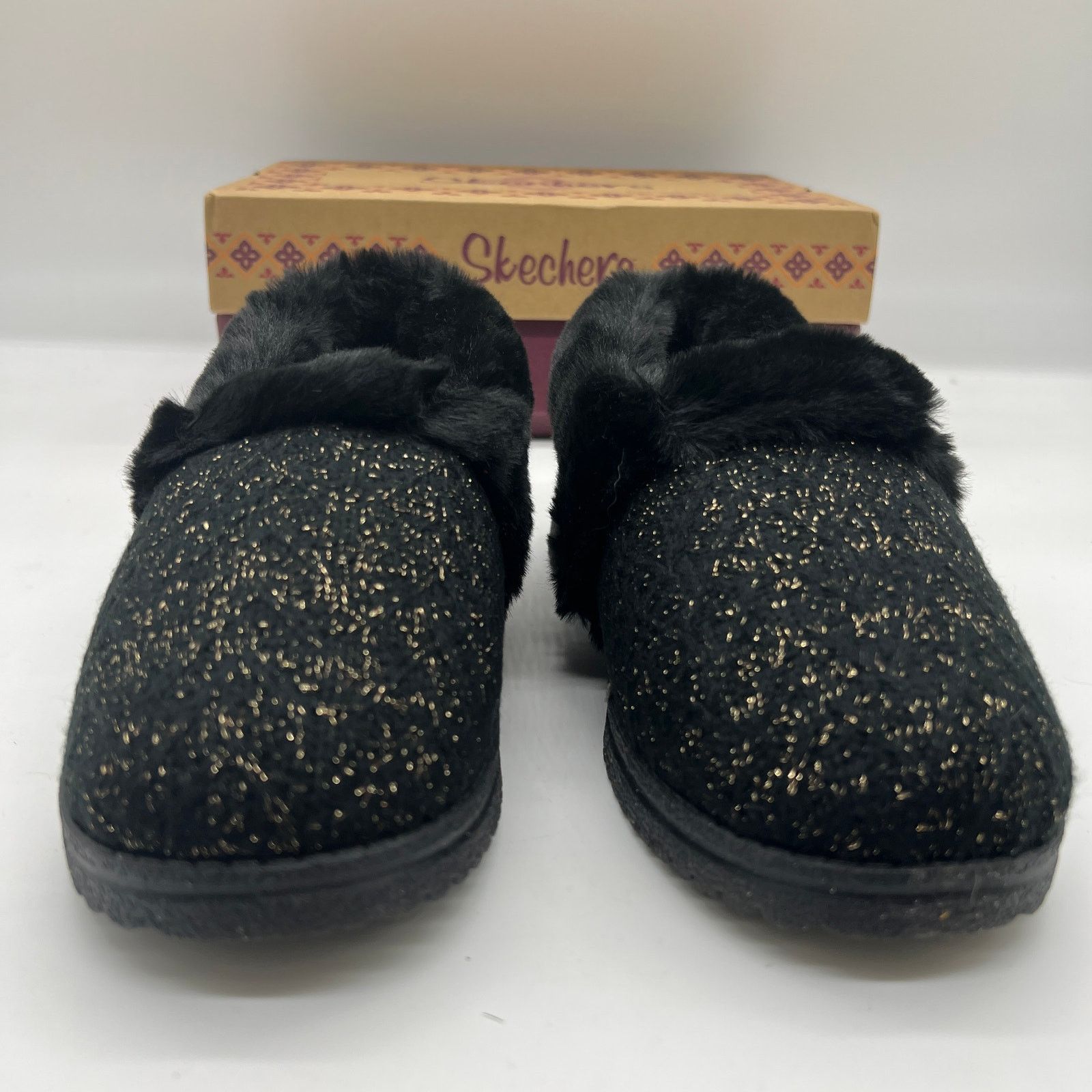 SKECHERS Skechers Slipper Womens Size 6 Wide Black Cozy Lite Size US 6 / IT 36 - 3 Thumbnail