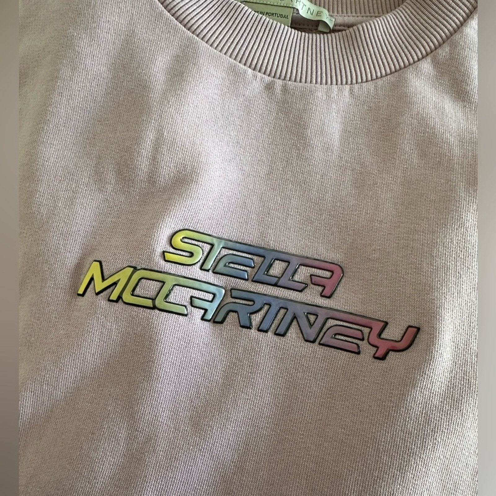 Stella McCartney Stella McCartney Purple Logo Sweatshirt - Medium $725 Size M / US 6-8 / IT 42-44 - 9 Thumbnail