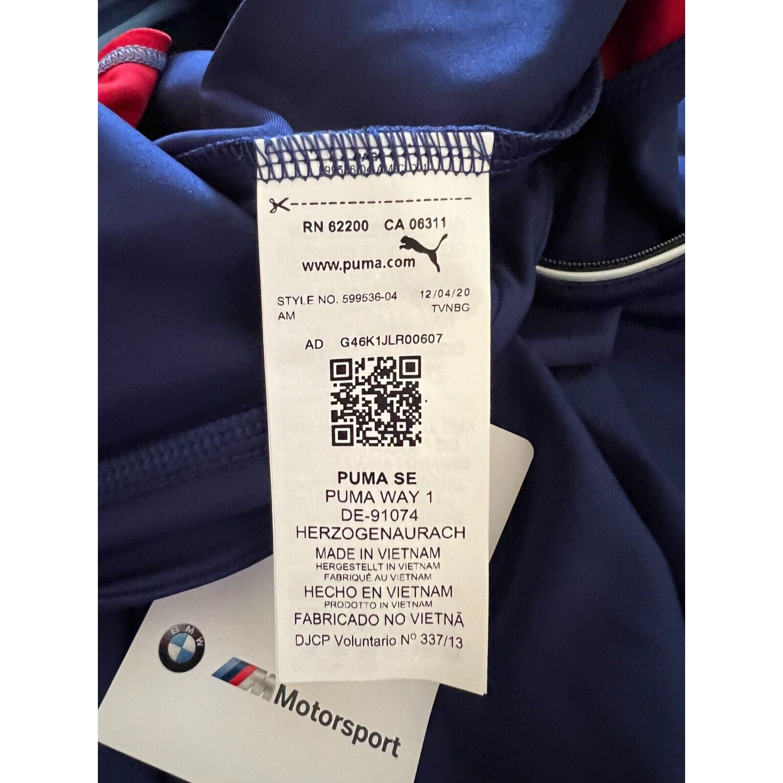 Puma Puma BMW Motorsport Street Unitard Tight Fit Romper Women L Size L / US 10 / IT 46 - 7 Thumbnail