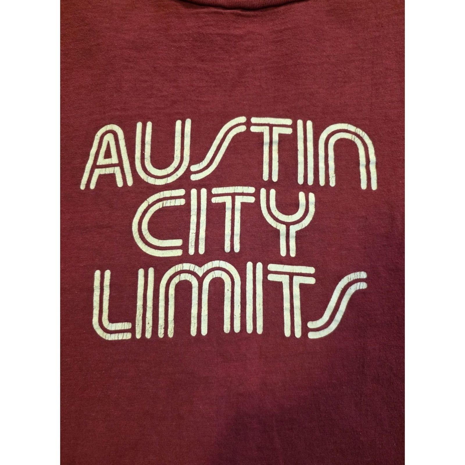 Hanes VINTAGE Hanes Beefy-T Austin City Limits Single Stitch T Shirt Music XL RARE Mens XL Red 80s Band Shirt Size US XL / EU 56 / 4 - 2 Thumbnail