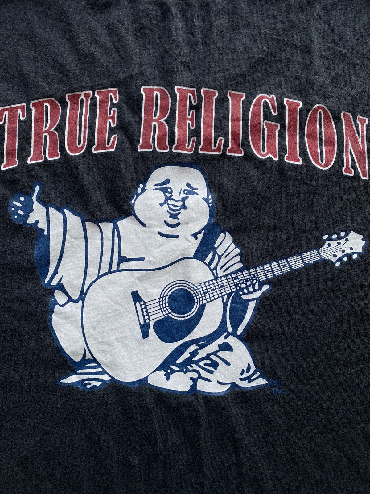 True Religion × Vintage ☠️Vintage True Religion Big Logo T shirt Rare Y2K Retro hype Size US XL / EU 56 / 4 - 5 Thumbnail