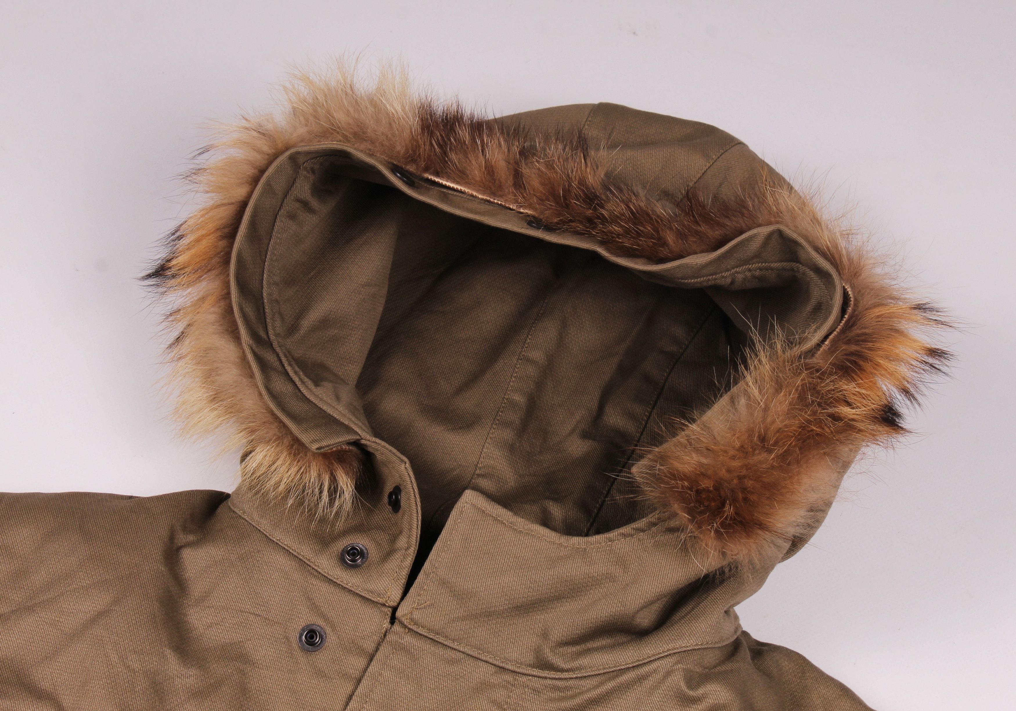 Japanese Brand Vintage Lounge Lizard Japan Military Fishtail Khaki Parka Size US M / EU 48-50 / 2 - 2 Thumbnail