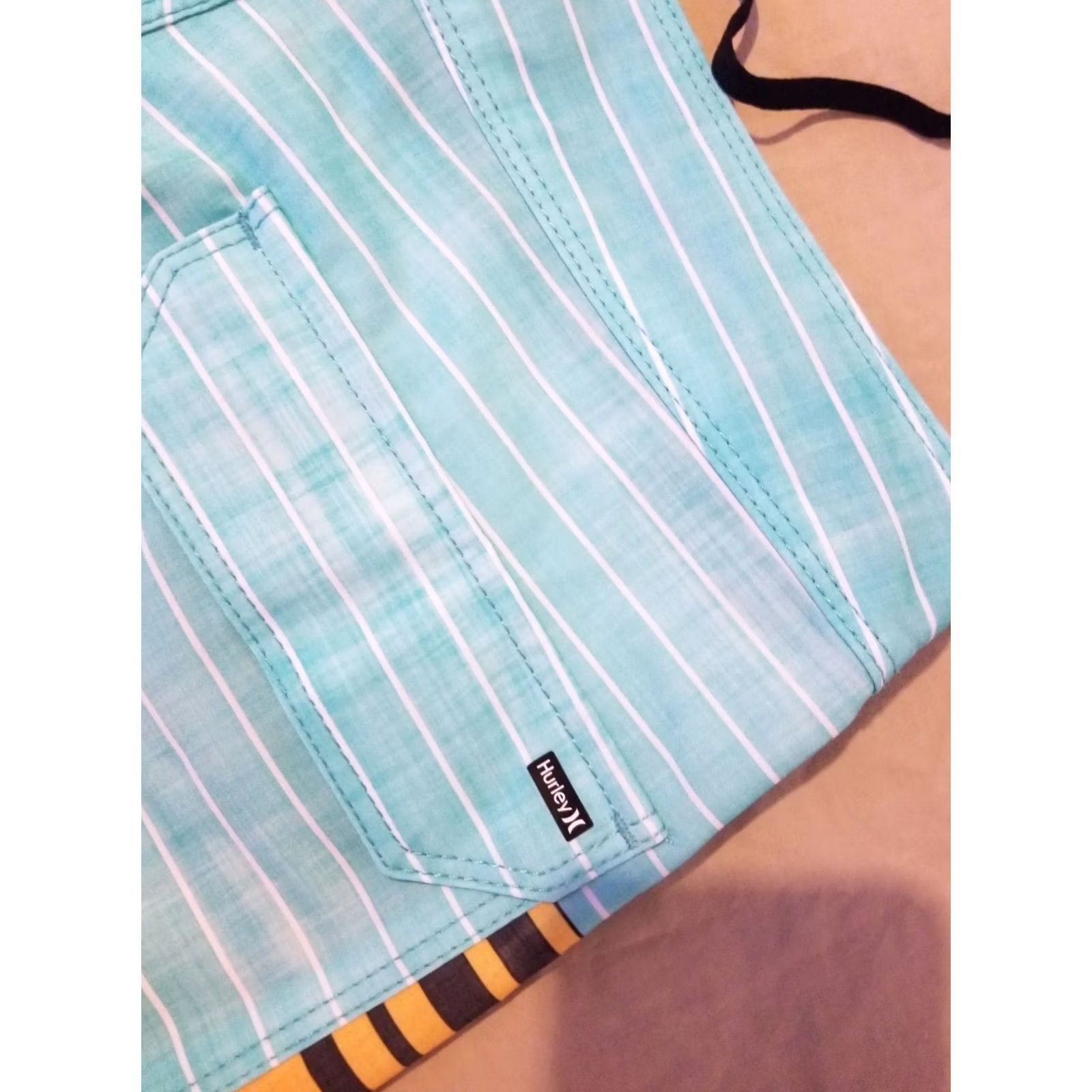 Hurley Hurley Shorts Blue 29 Mens Beach Surfing Size US 29 - 3 Thumbnail