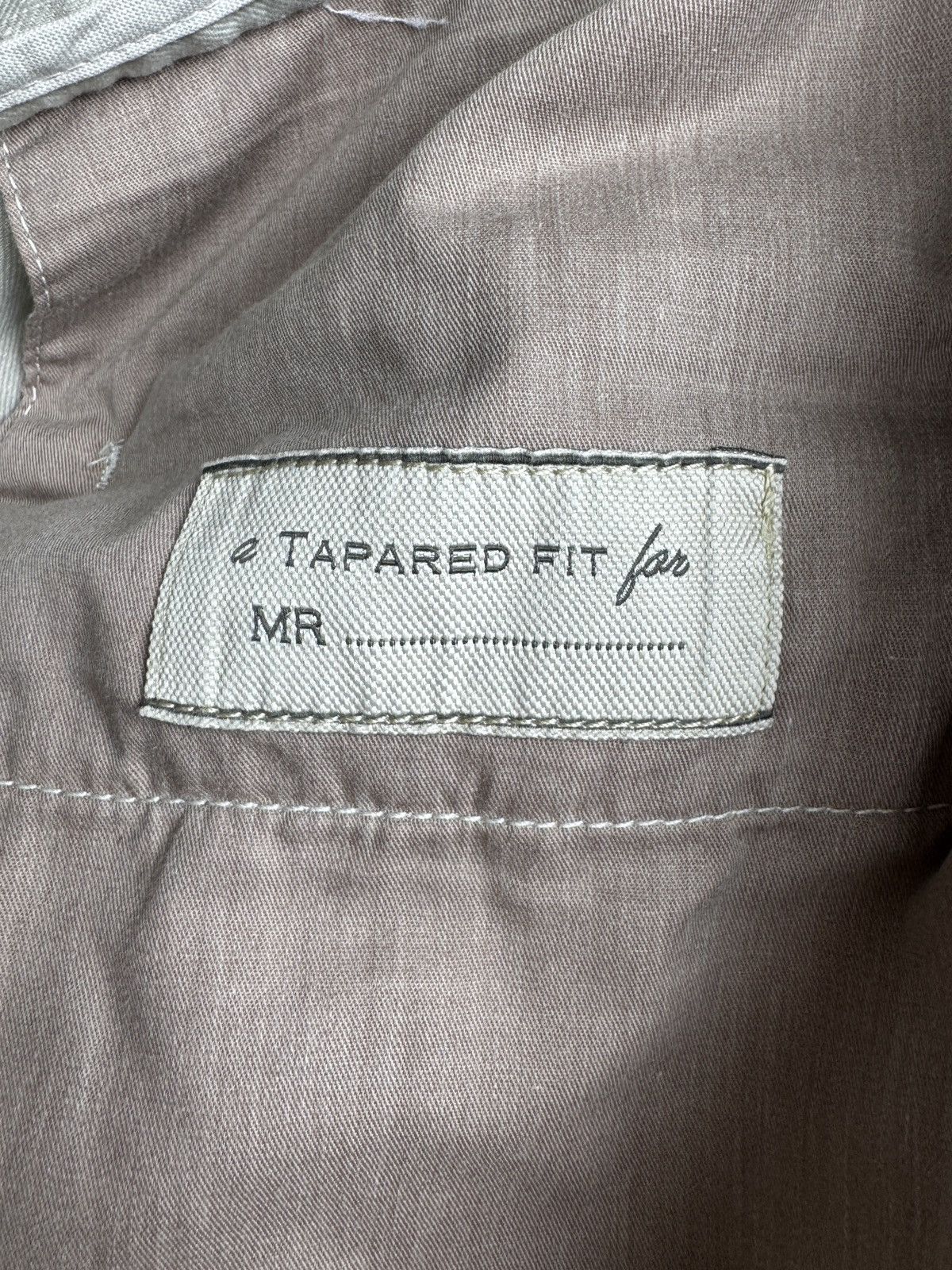 Other Devore Linen blend Ivory Beige chino pants Italy made sz 52 Size US 36 / EU 52 - 12 Thumbnail
