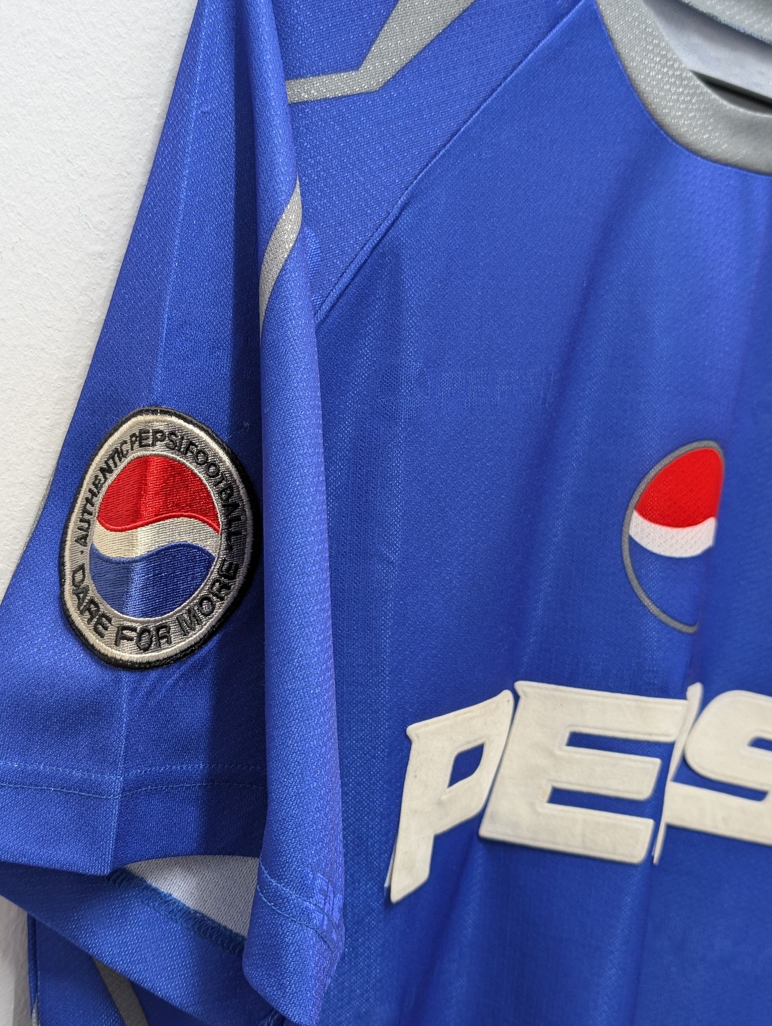 Pepsi × Vintage Vintage Signature Pepsi Soccer Jersey Fifa World Cup Size US L / EU 52-54 / 3 - 4 Thumbnail