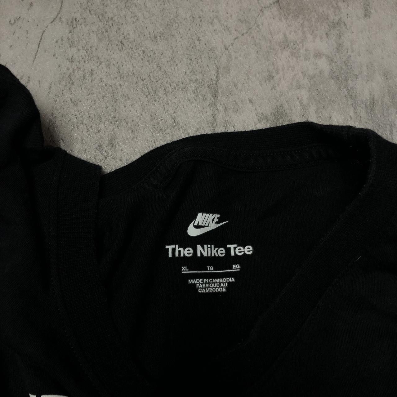 Nike Nike Just Do It black and white cotton t-shirt Size US XL / EU 56 / 4 - 3 Thumbnail