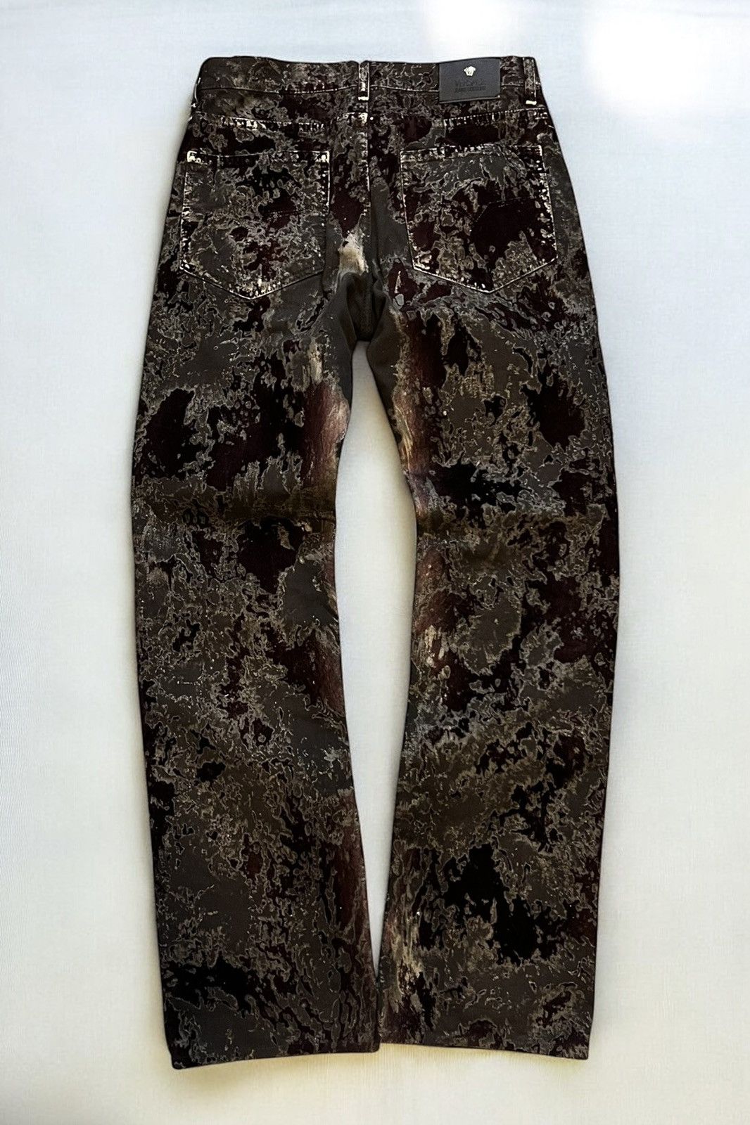 Versace Versace Jeans Couture AW2003 „Blood Effect” Pants Size US 30 / EU 46 - 3 Thumbnail