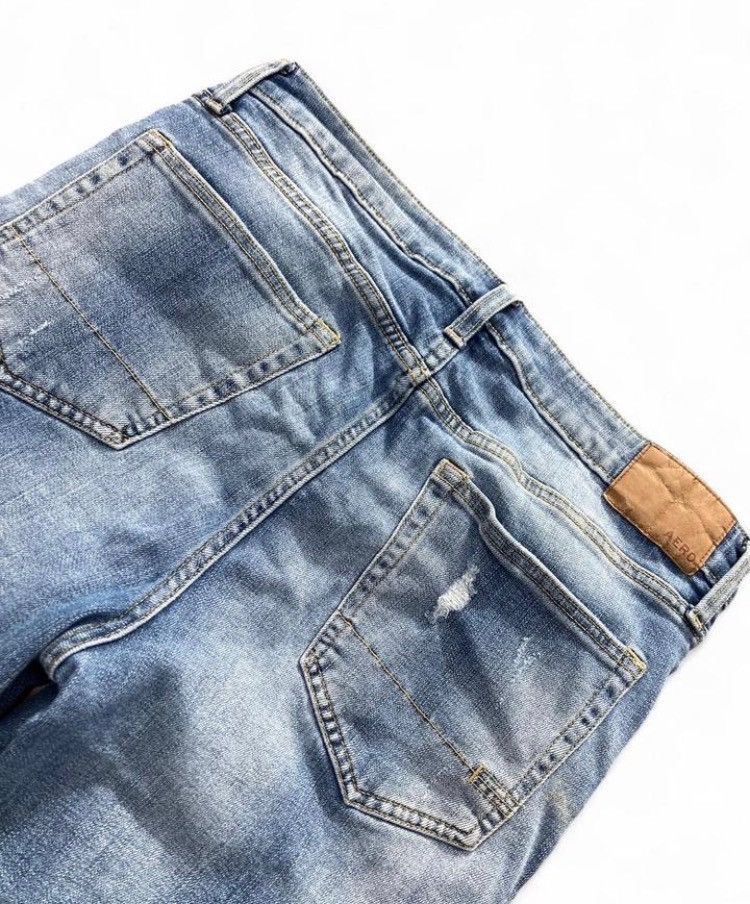 Aeropostale Aeropostale Distressed Slim Jeans 30 Size US 32 / EU 48 - 5 Thumbnail