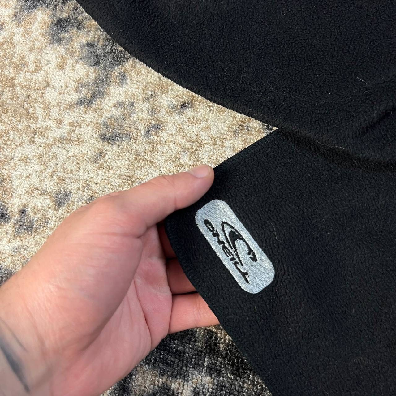 O'Neill Oneill Vintage Y2K Mini Logo Fleece Scarf Size ONE SIZE - 2 Thumbnail