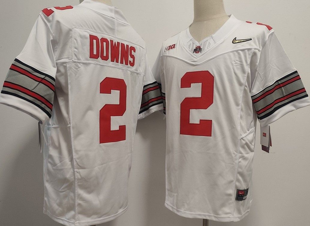 Other NCAA Buckeyes 2 Downs White White 2025 Gold Size US M / EU 48-50 / 2 - 1 Thumbnail