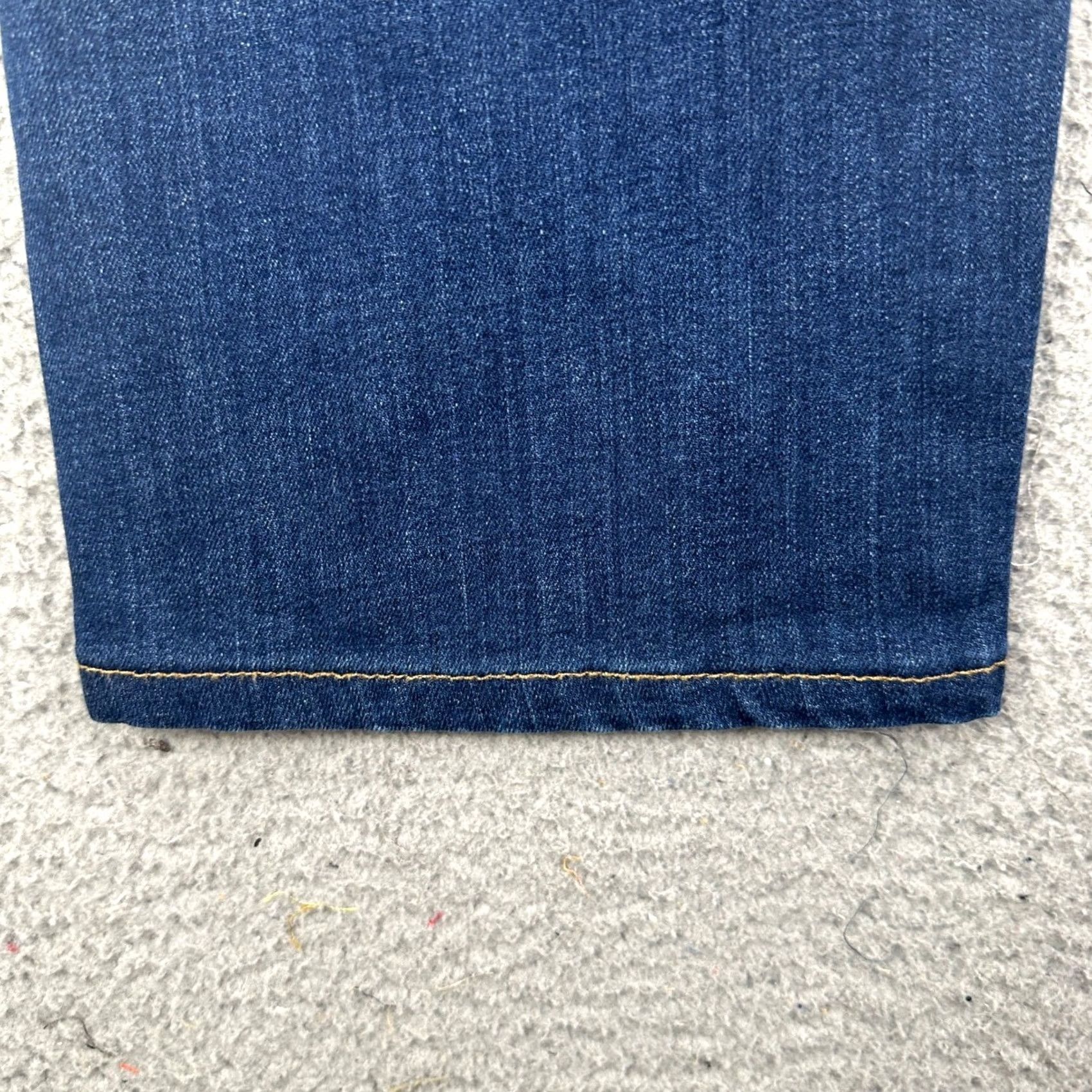 Mavi Mavi Marcus Slim Straight Leg Jeans 34x27 Blue Wash 5-Pocket Denim Cotton Polyester Blend Elastodiene Mens Regular EUC Size US 34 / EU 50 - 7 Thumbnail